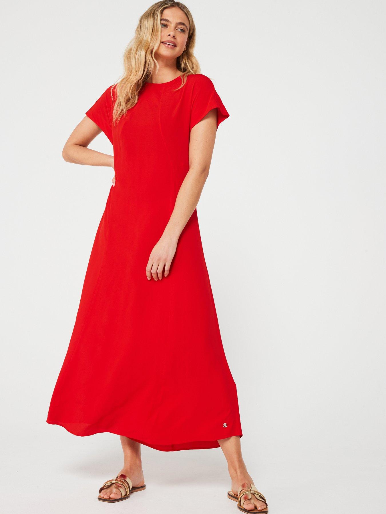 Tommy best sale maxi dress