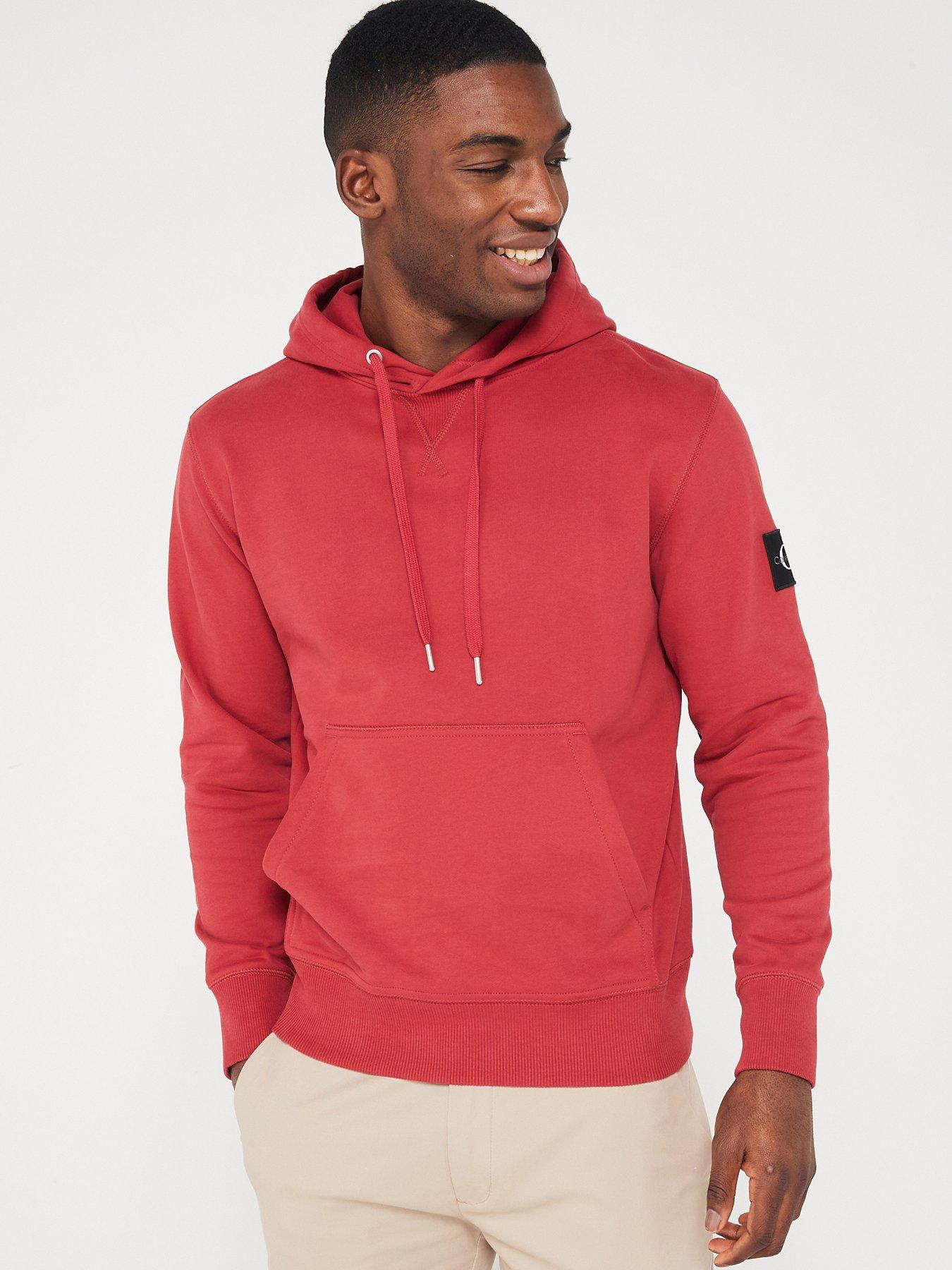 Calvin klein jeans 2024 red hoodie