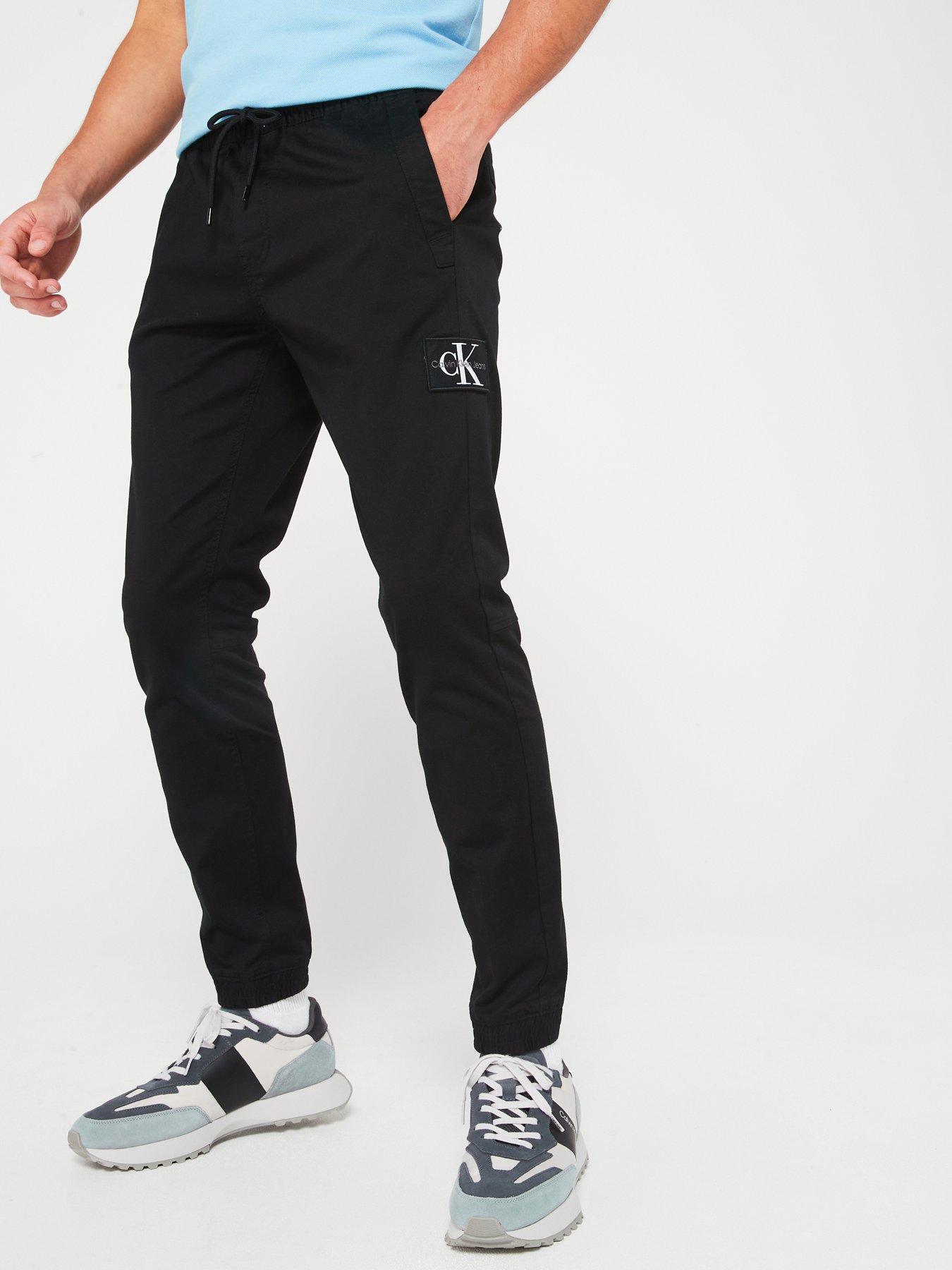 Monologo joggers, black, Calvin Klein Jeans