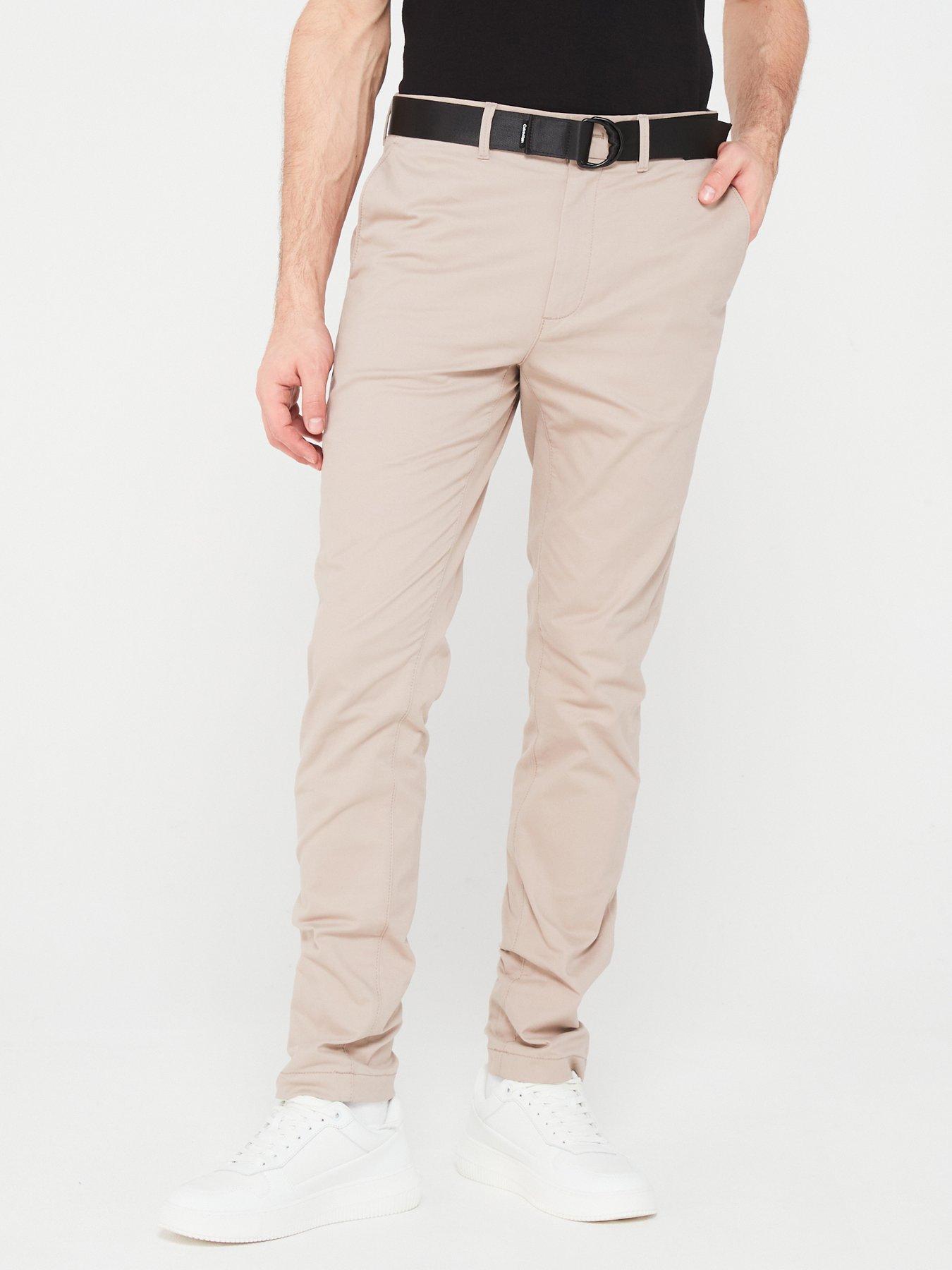 Light sales cream chinos