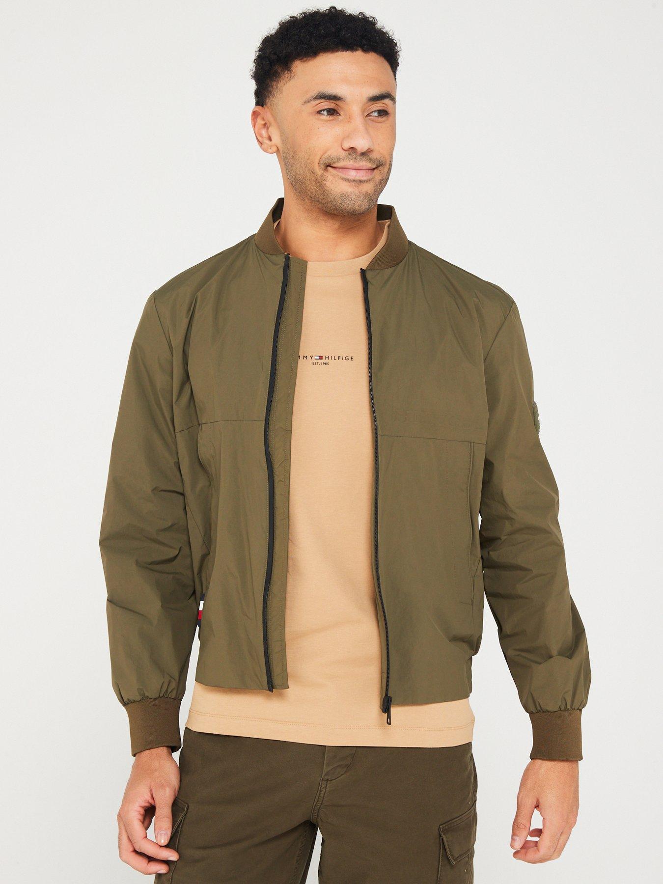 Hilfiger bomber sale jacket mens