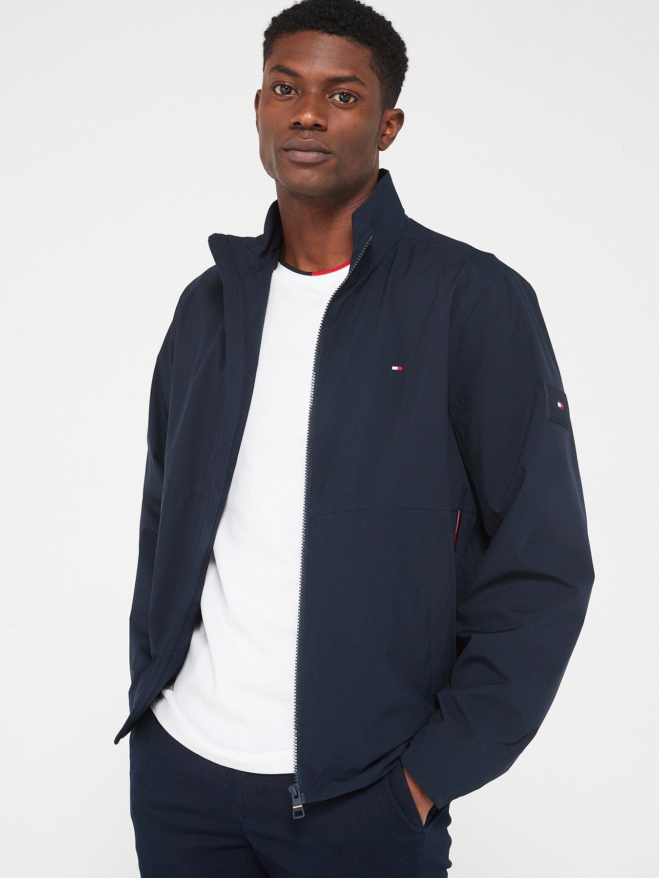 Navy blouson outlet jacket