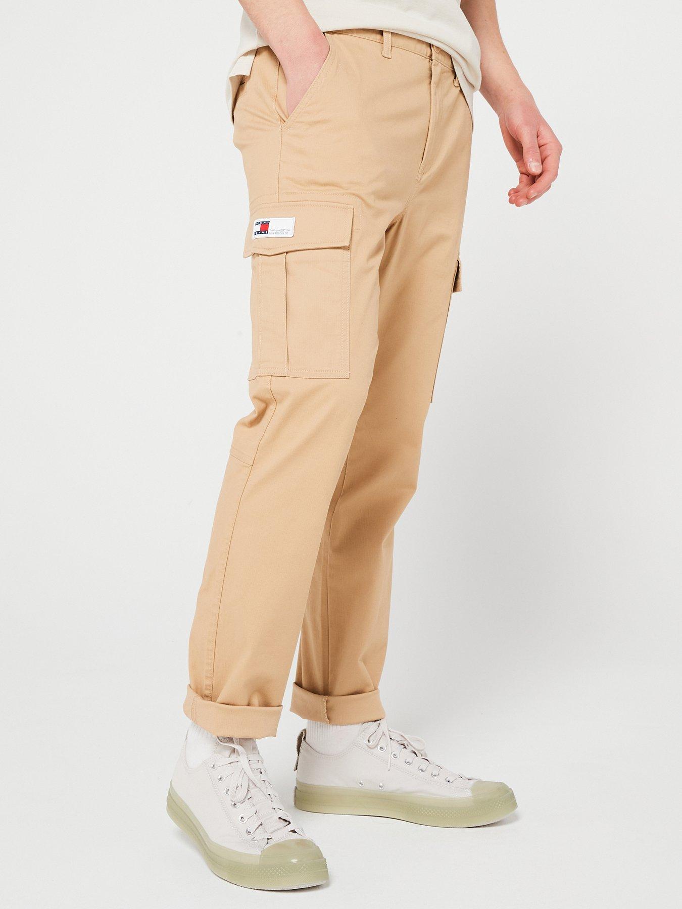 Tommy Jeans ETHAN - Cargo trousers - twilight navy/dark blue