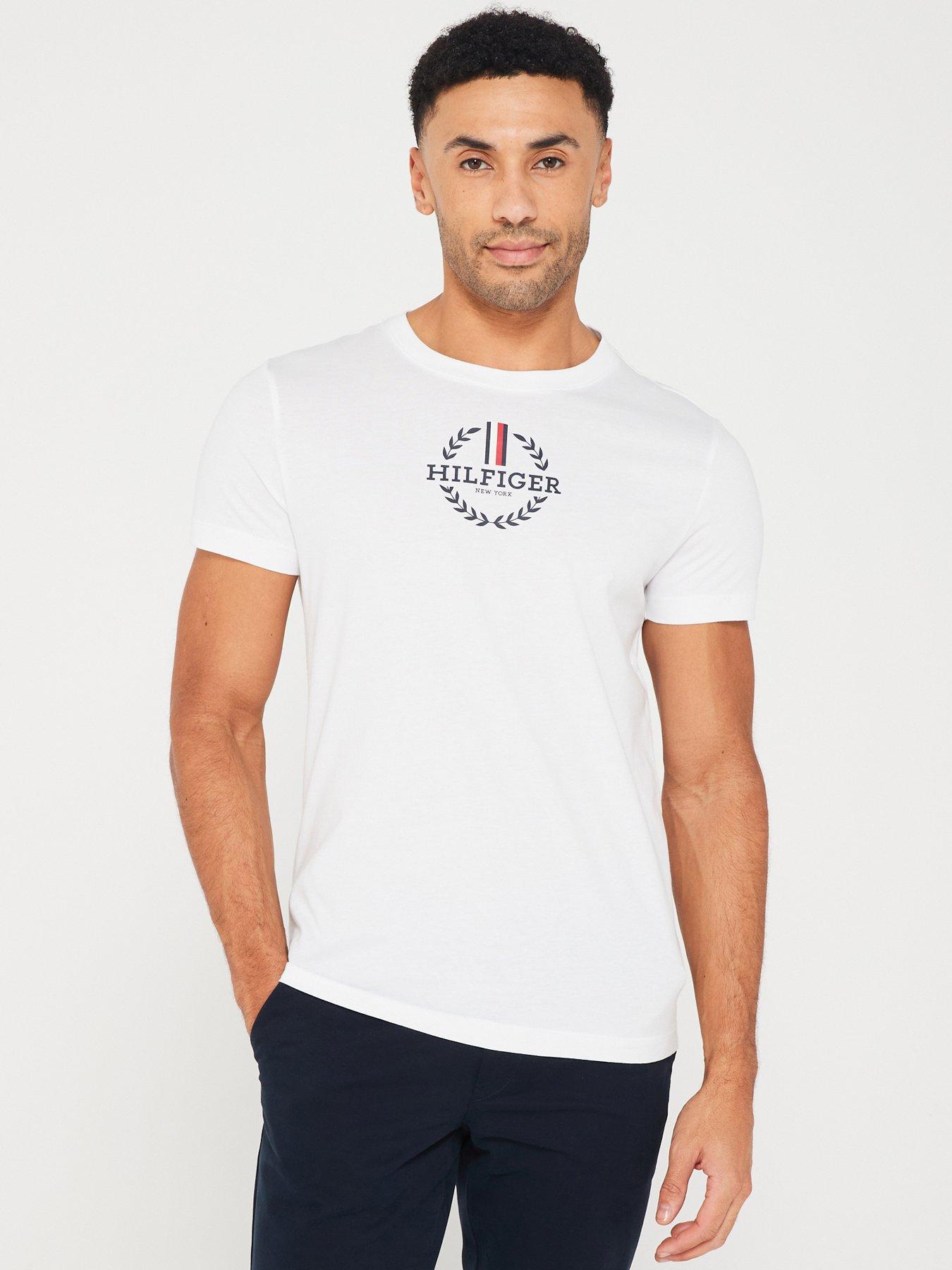 Short Sleeve Fly Fishing Logo T-Shirt - White