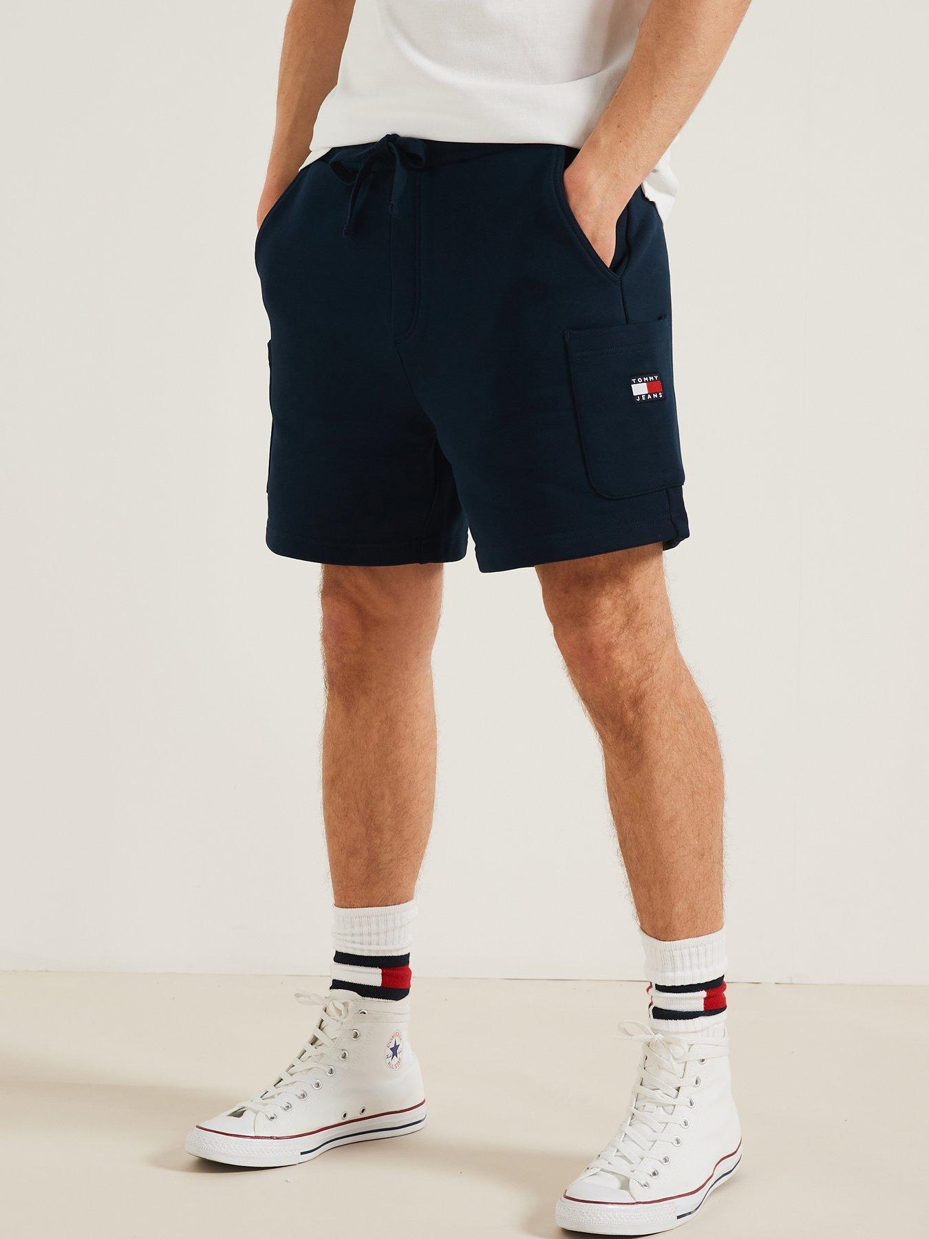 Image 1 of 6 of Tommy Jeans Badge Cargo Short - Navy