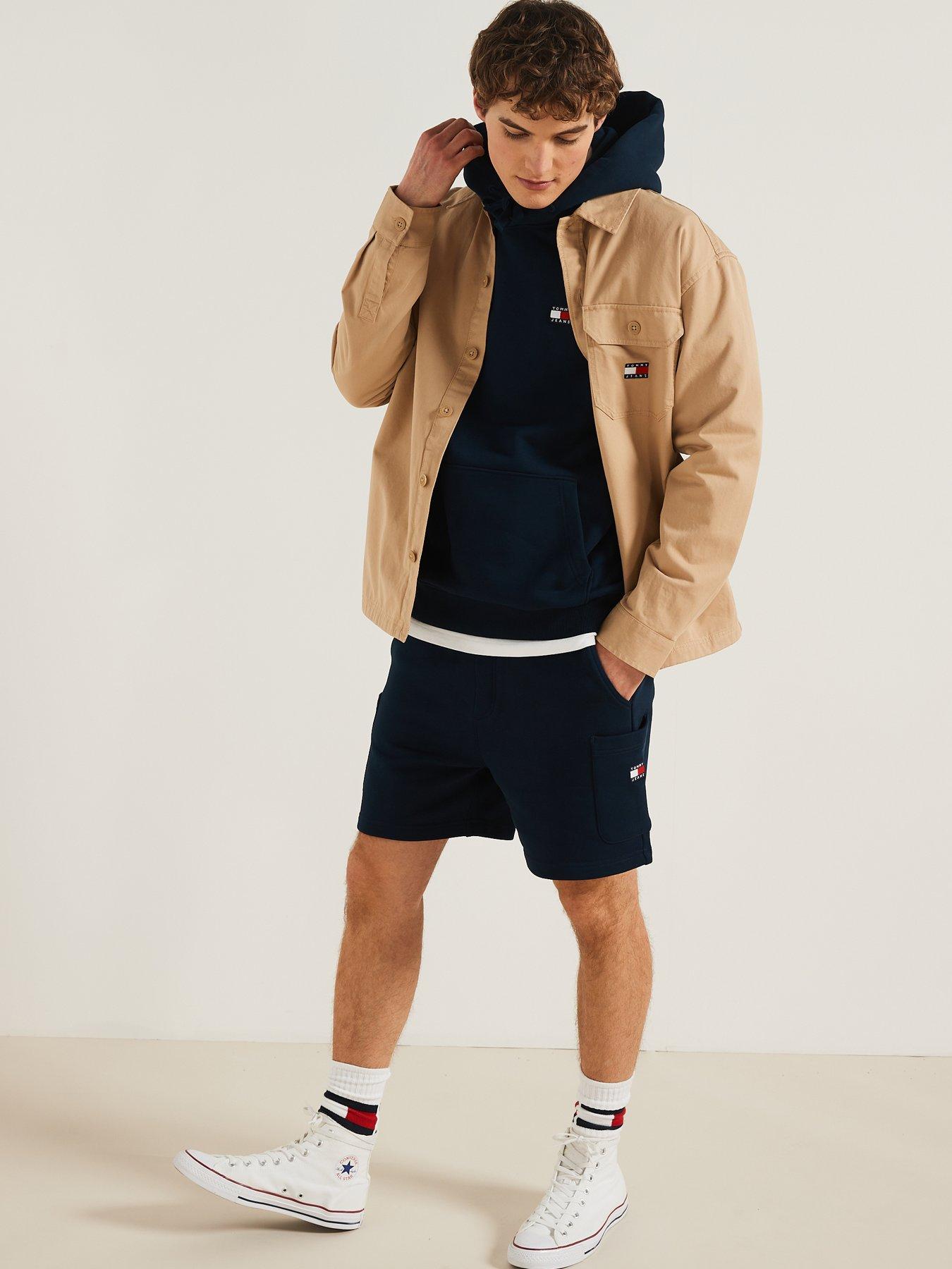 Image 3 of 6 of Tommy Jeans Badge Cargo Short - Navy