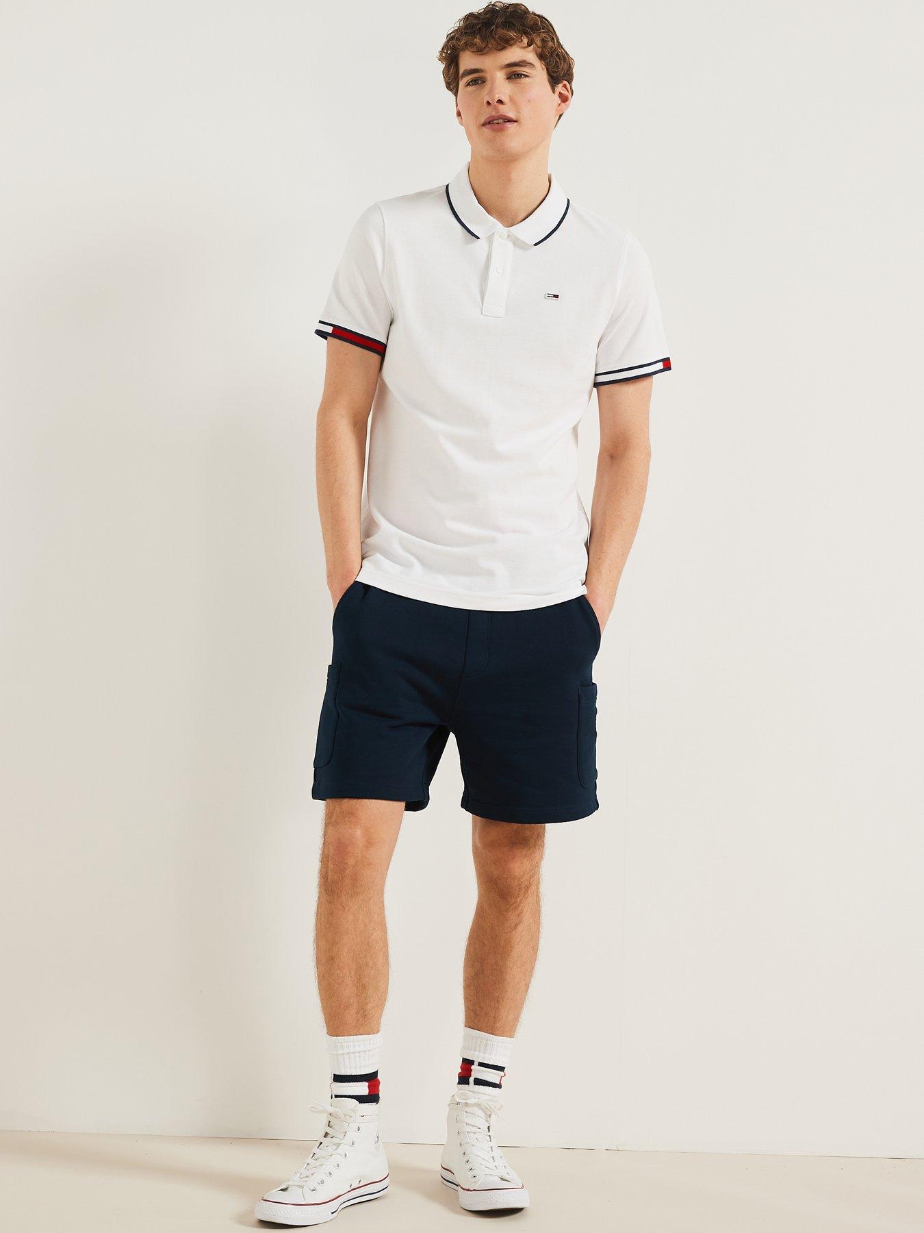 Image 6 of 6 of Tommy Jeans Badge Cargo Short - Navy