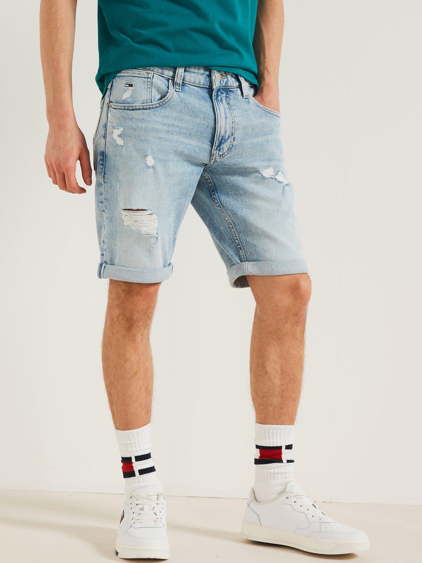 Very Man Denim Cargo Short - Black