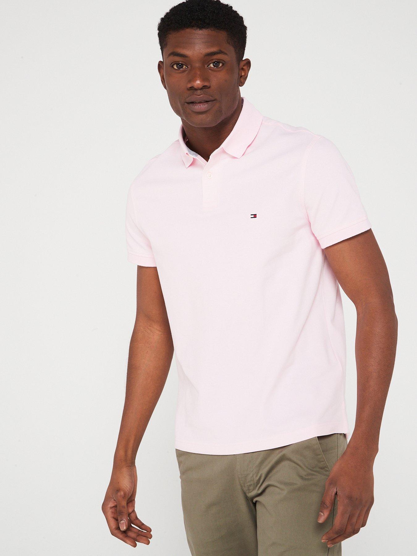 light pink tommy hilfiger shirt