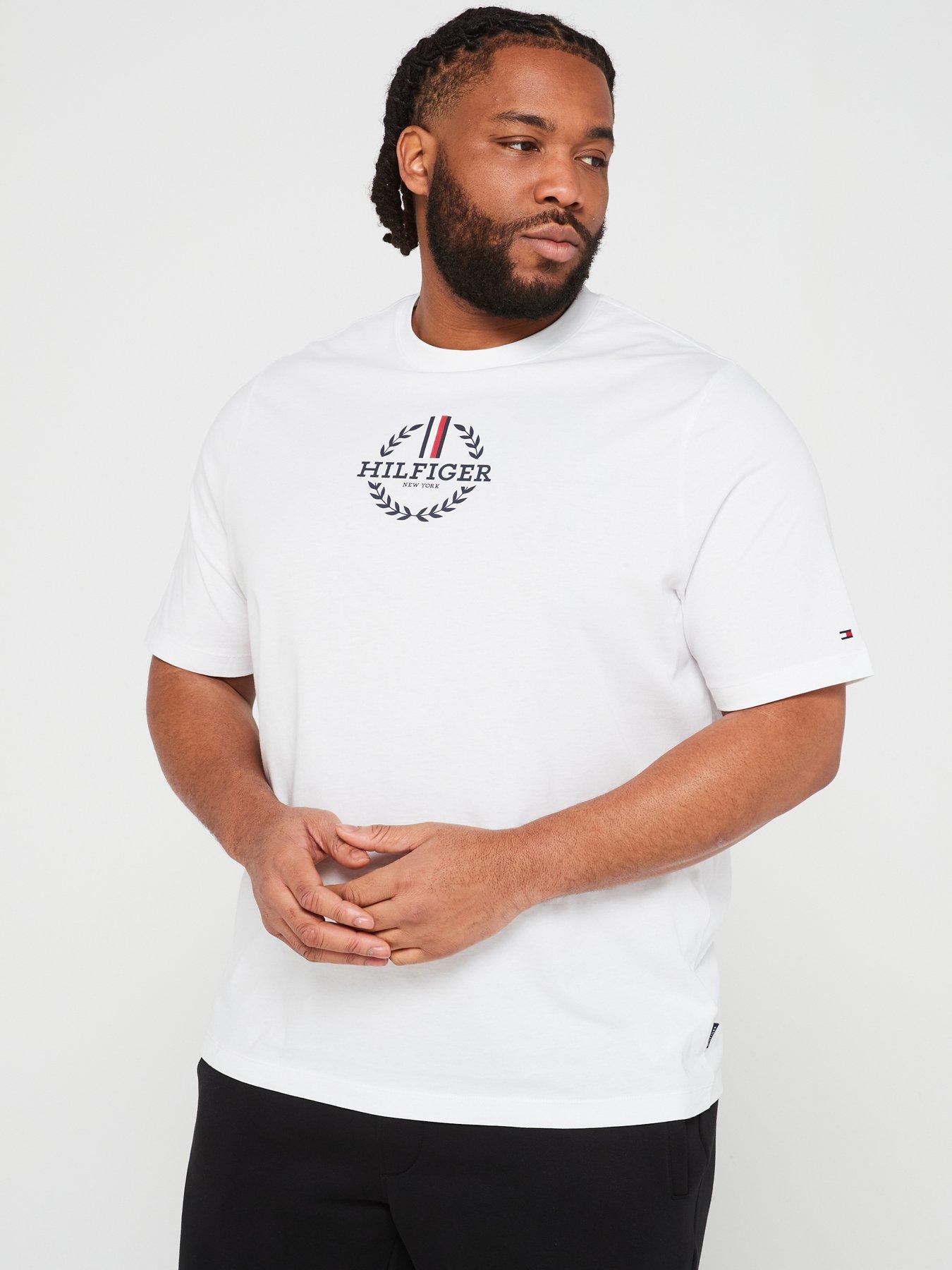 Big and tall tommy hilfiger t clearance shirts