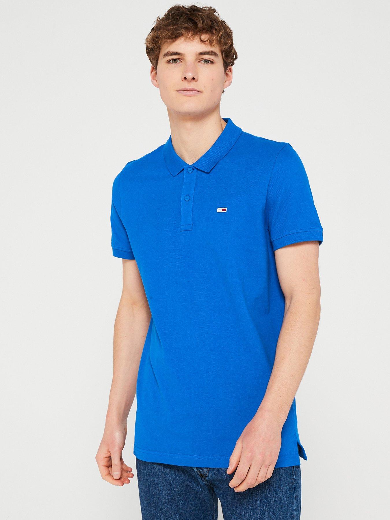 Tommy jeans best sale slim fit polo