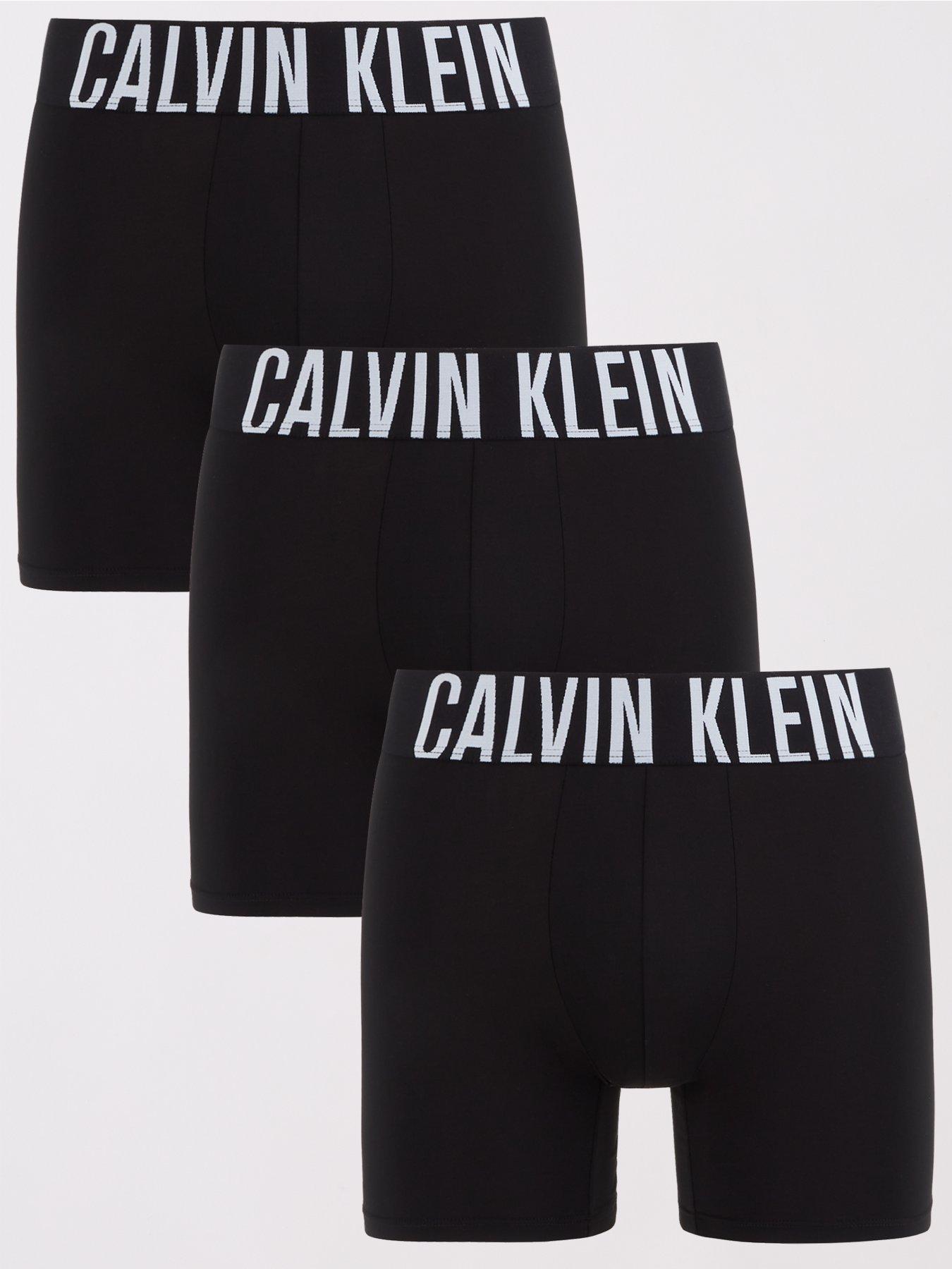 Calvin Klein 3 Pack Boxer Brief - Black