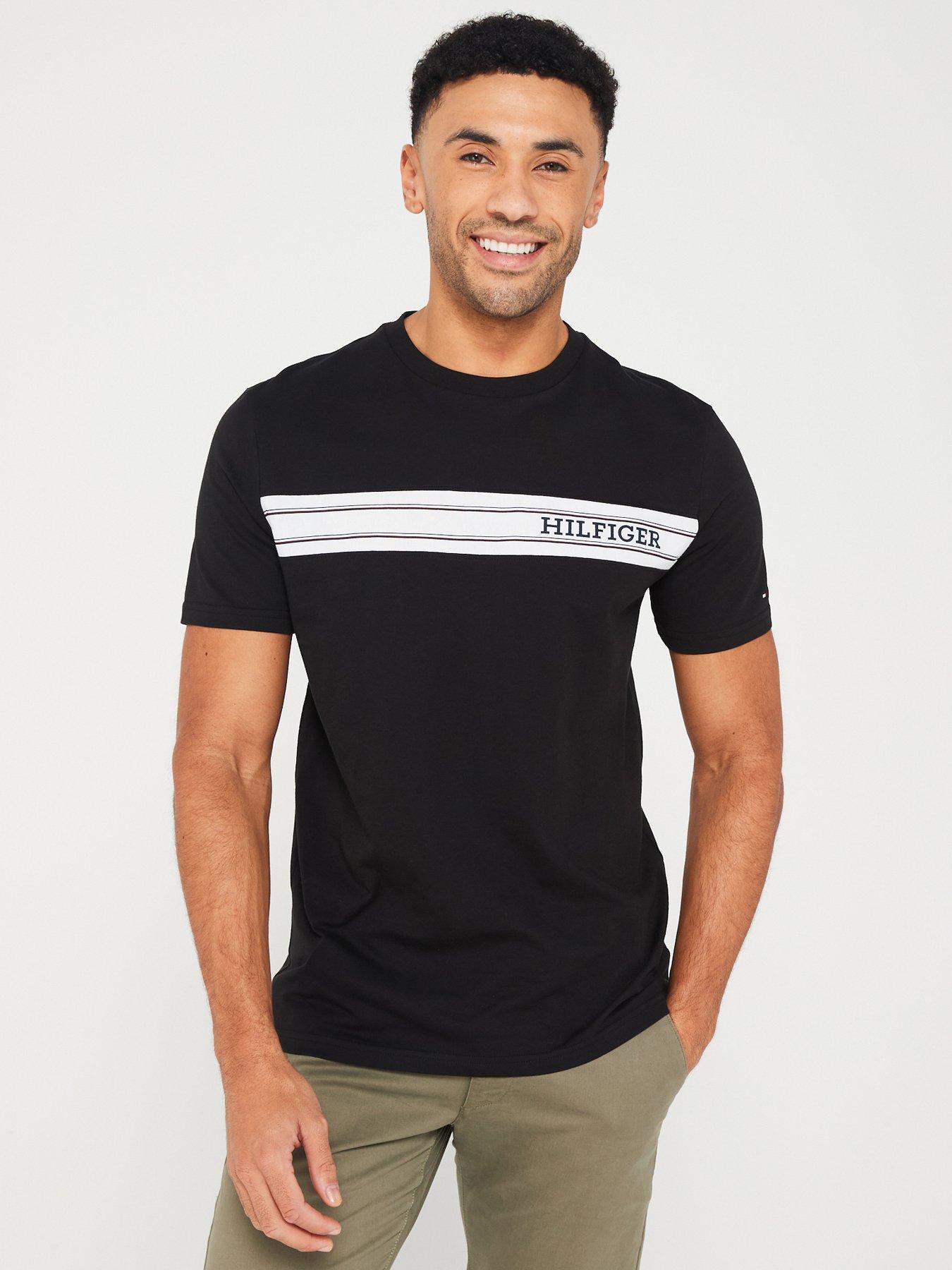 Tommy Hilfiger Loungewear T-Shirt - Black | littlewoods.com