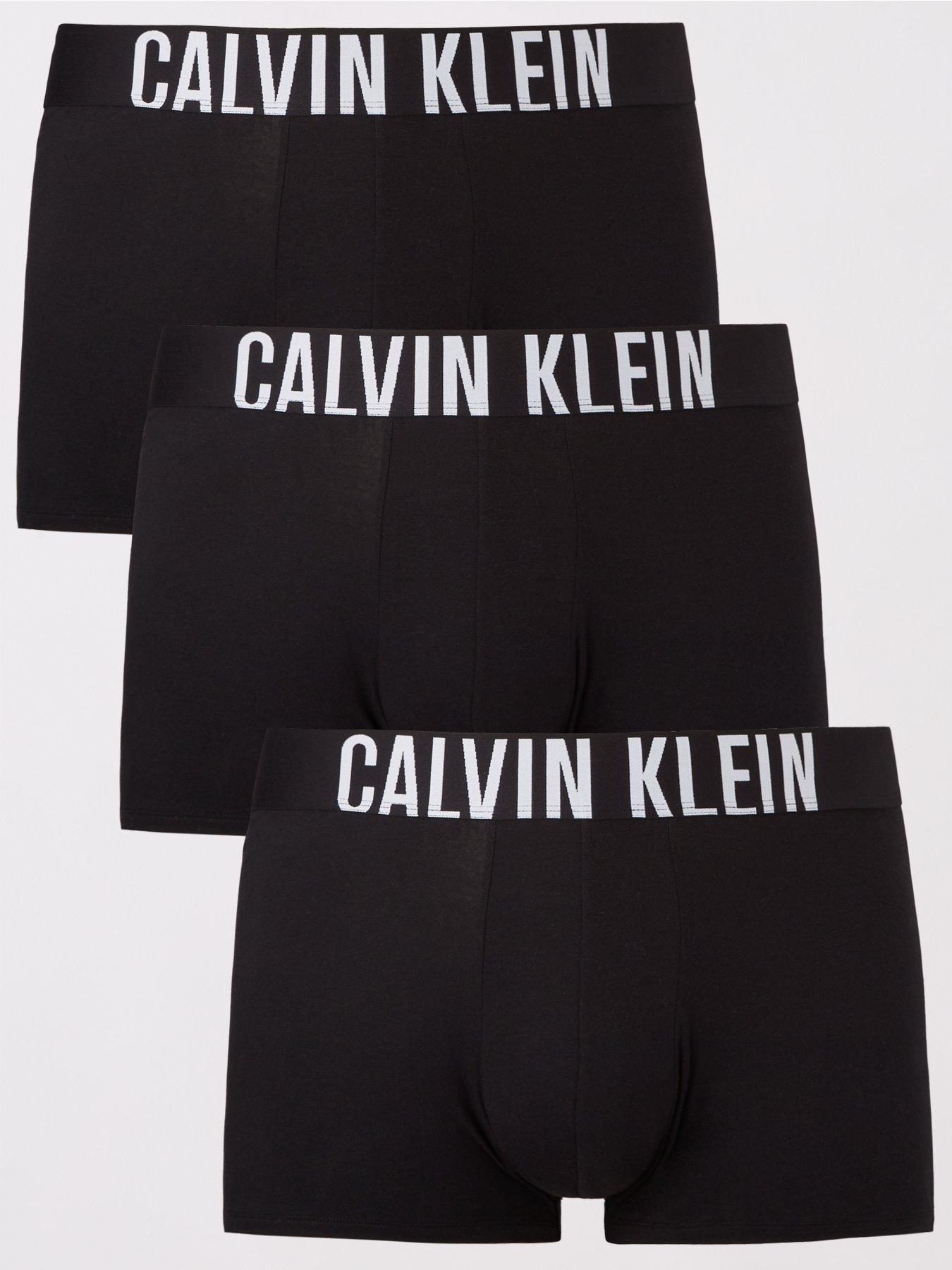 Image 1 of 4 of Calvin Klein 3 Pack Trunk - Black