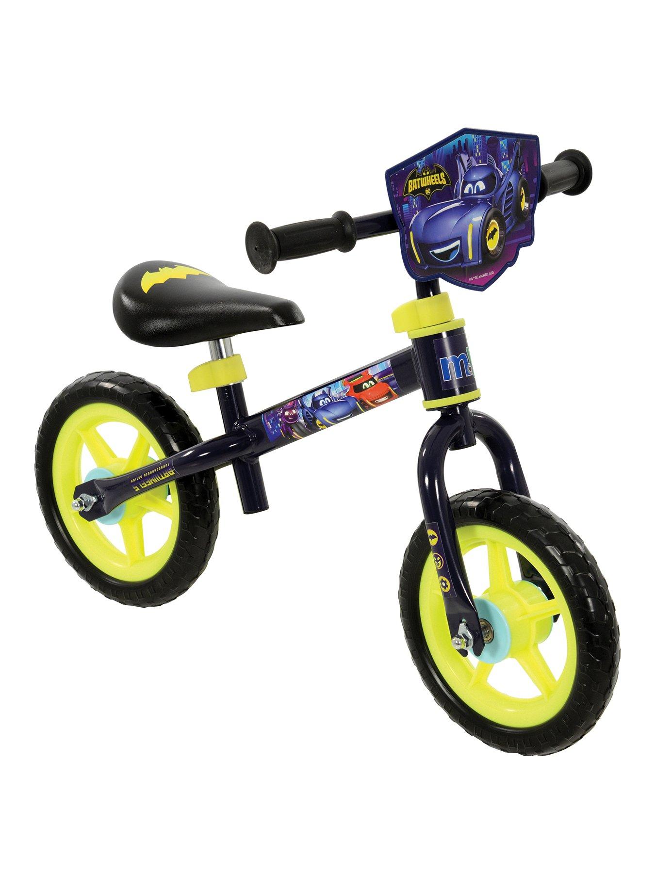 Batman Batwheels 10 Inch Balance Bike littlewoods