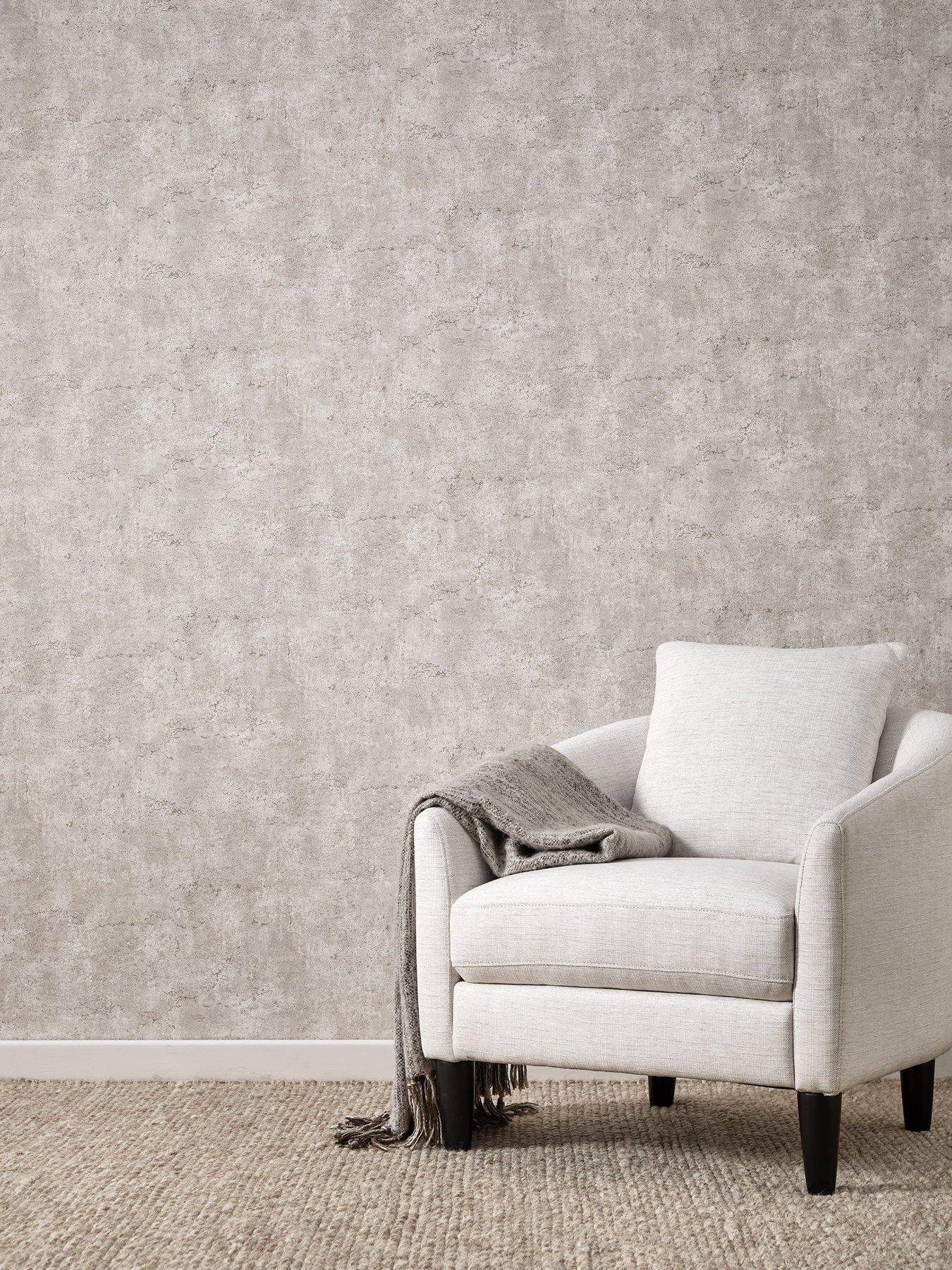 undefined Natural Textured Concrete Wallpaper