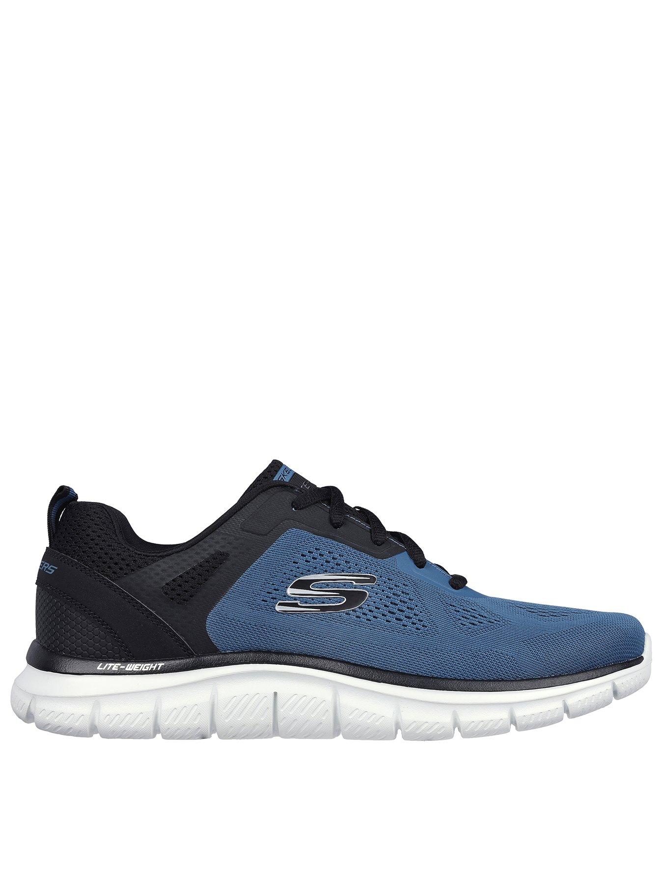 undefined Track Lace Up Trainers - Blue