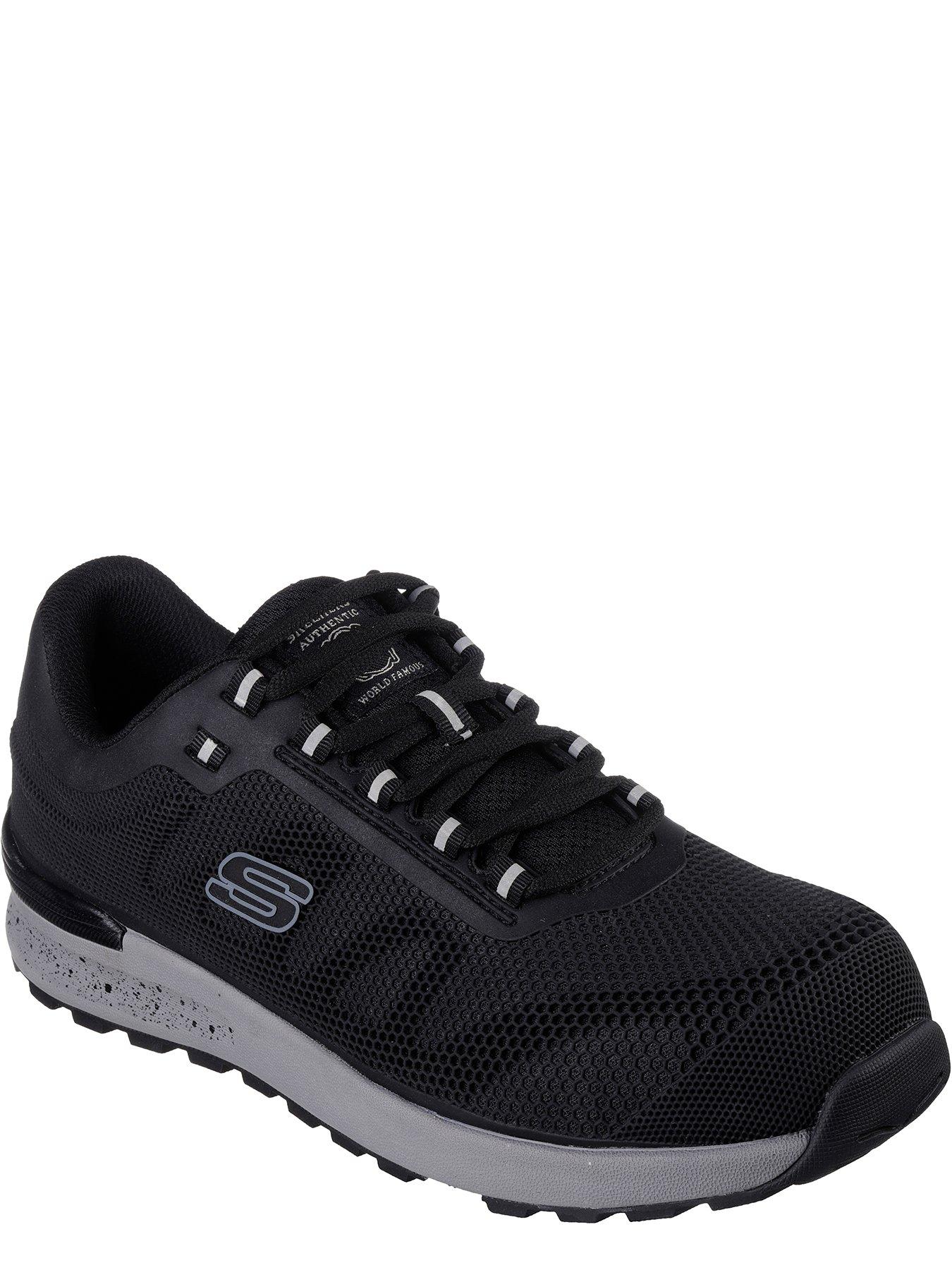  image of skechers-work-bulklin-bragoo-trainers-black