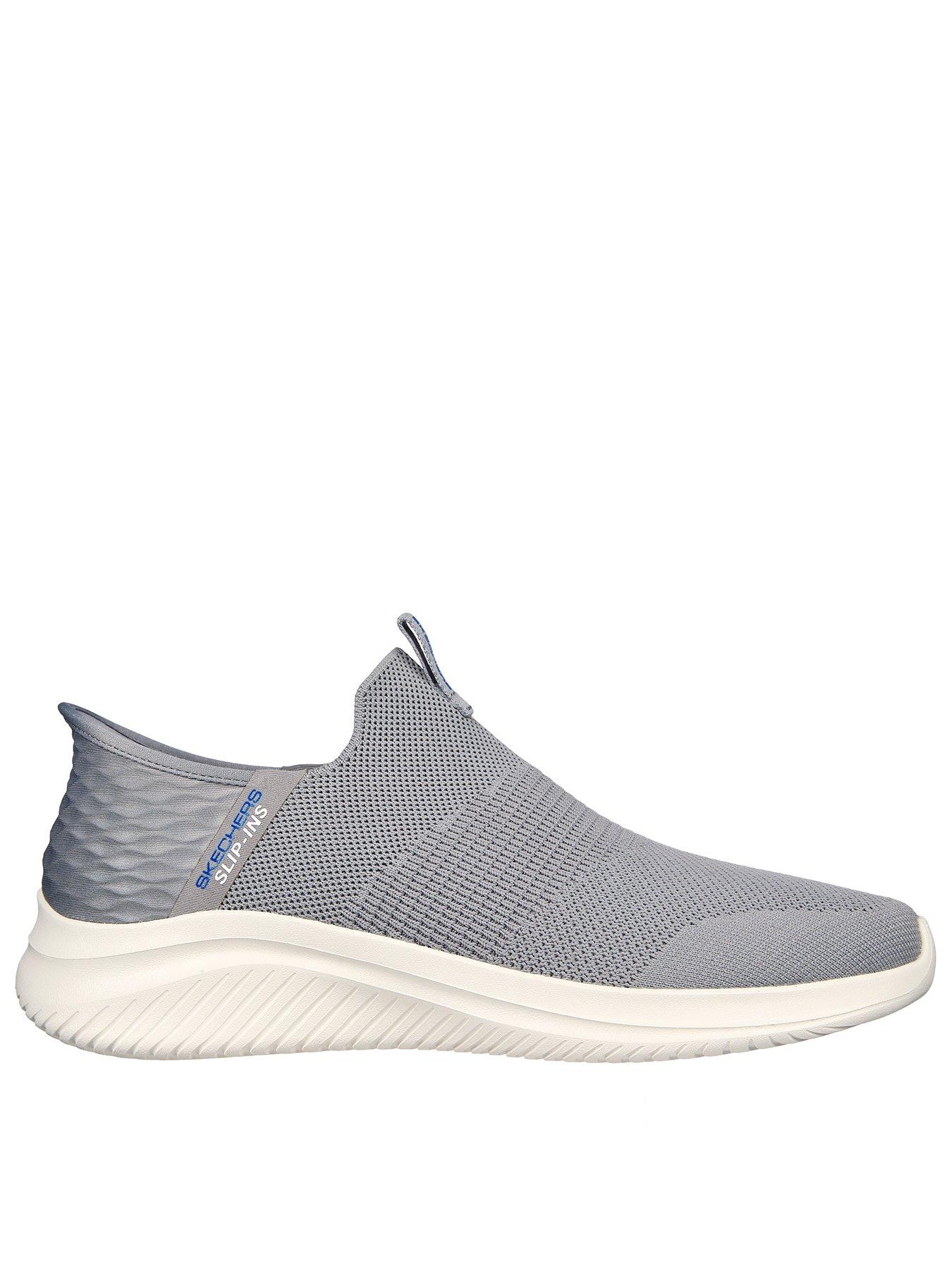 undefined Slip-Ins Ultra Flex 3.0 Stretch Knit Trainers - Grey