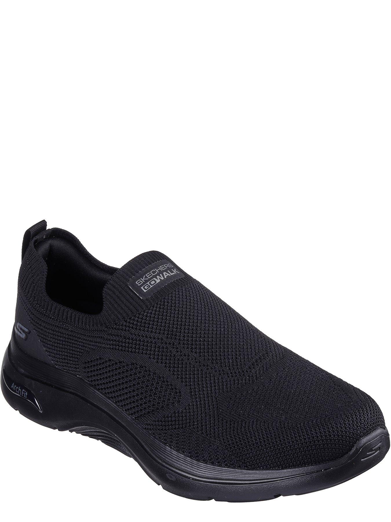 Skechers Go Walk Arch Fit 2.0 Slip-On Trainers - Black | littlewoods.com