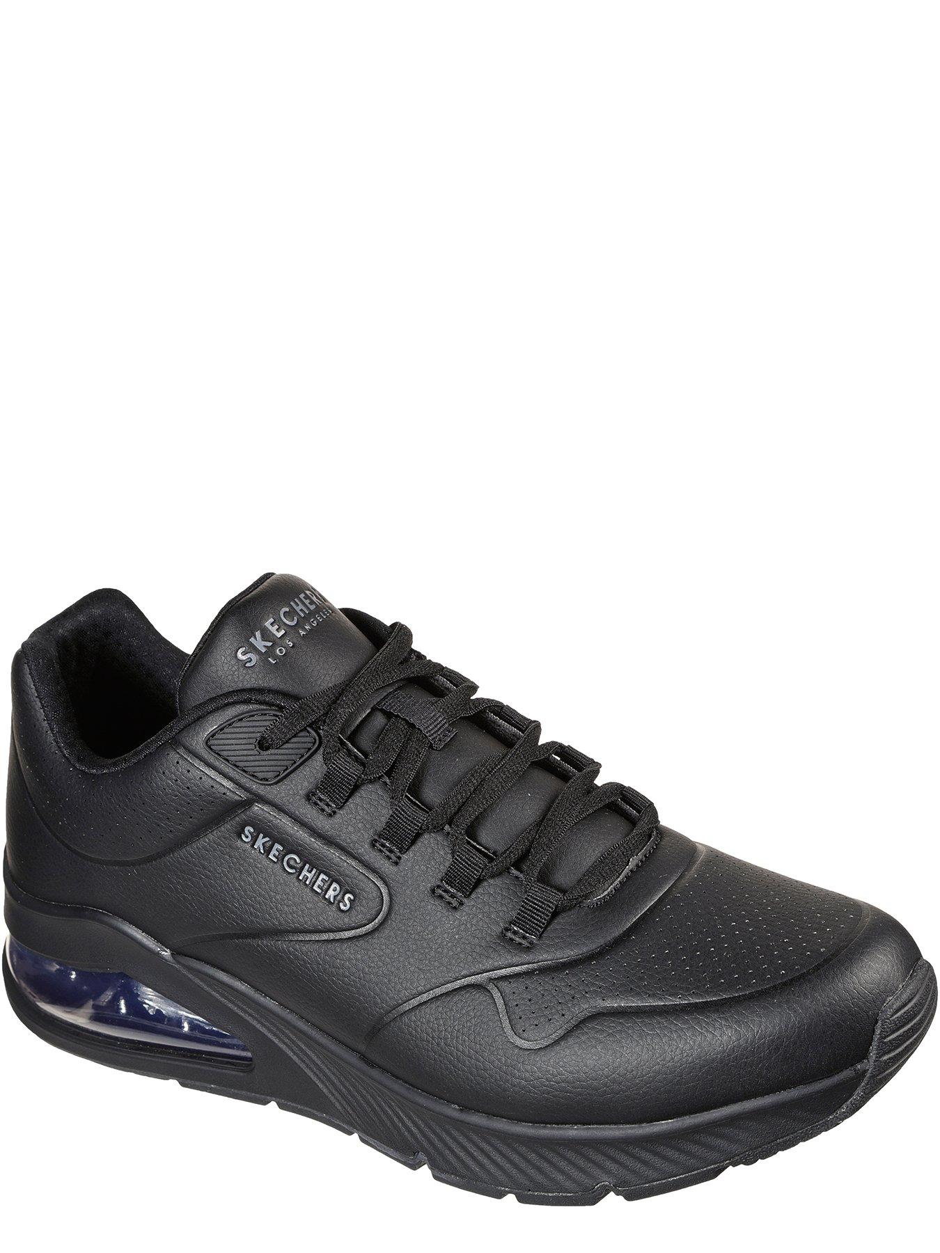 Image 2 of 5 of Skechers Uno 2 Lace Up Air Cooled Trainers - Black