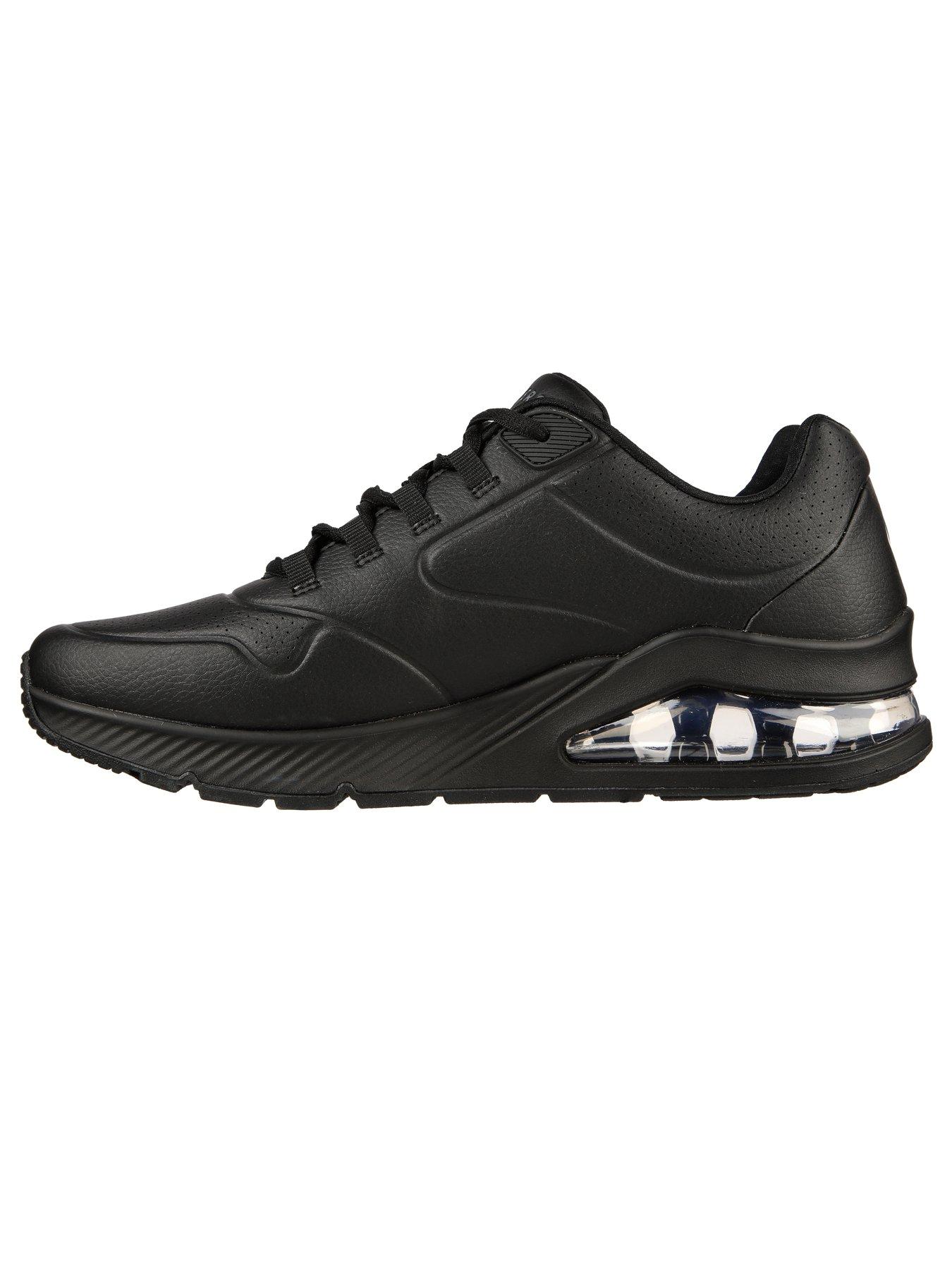 Image 5 of 5 of Skechers Uno 2 Lace Up Air Cooled Trainers - Black