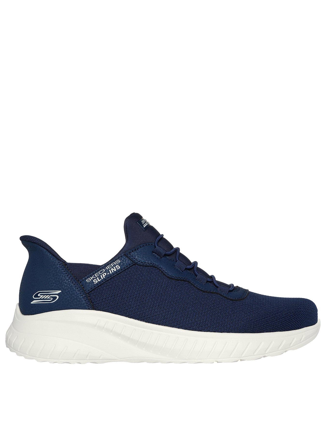 skechers-slip-ins-bobs-squad-chaos-trainers-navy