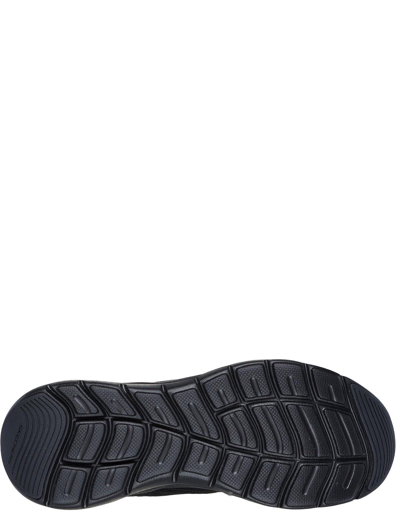  image of skechers-flex-advantage-50-lace-up-trainers-black