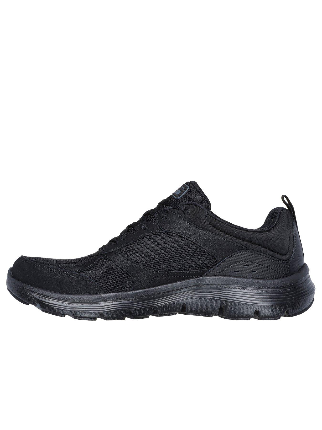  image of skechers-flex-advantage-50-lace-up-trainers-black