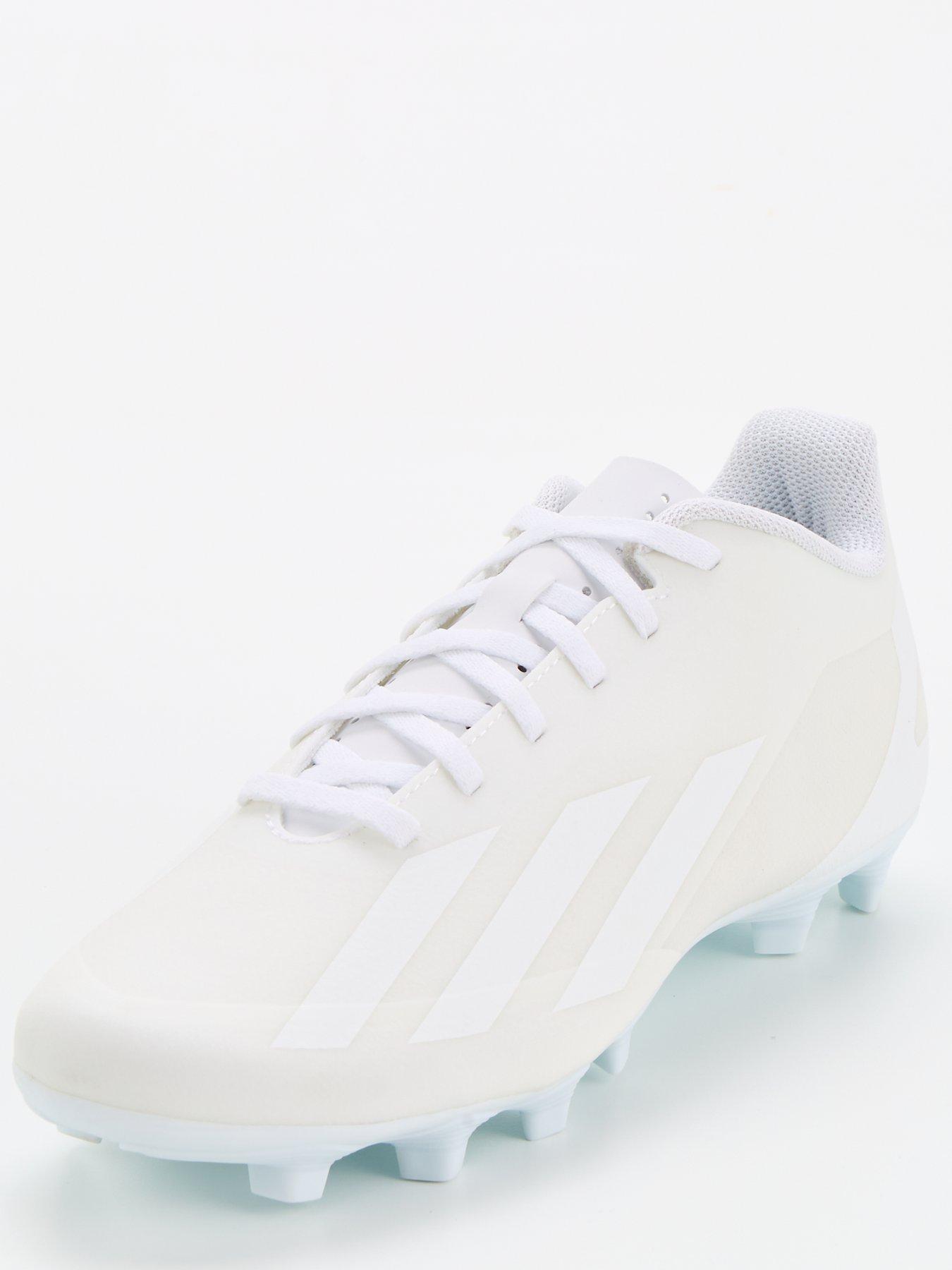 Mens X Crazy Fast .4 Firm Ground Football Boots white