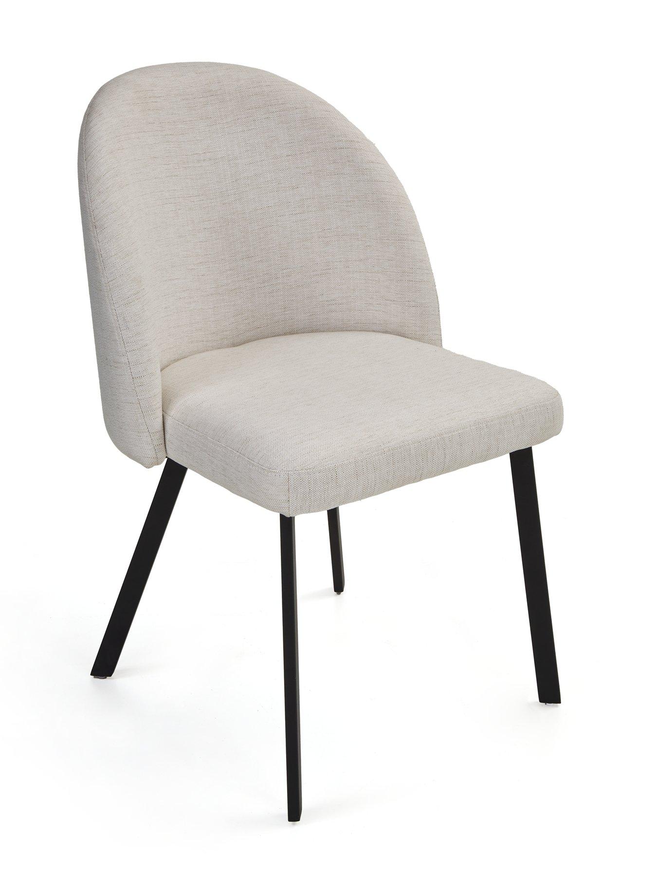  image of michelle-keegan-home-cortes-120-cm-ceramic-topnbspdining-table-4-chairs
