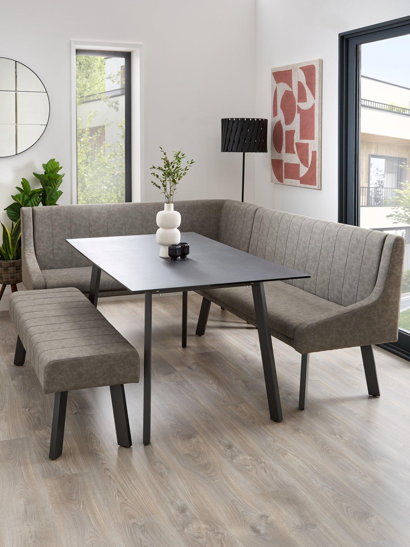 The Very Collection Denver Table  &  Bench Dining Set