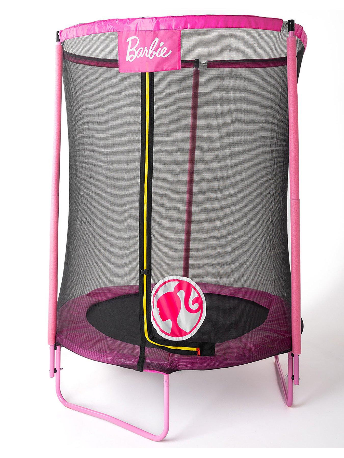 Image 3 of 6 of Barbie 4.5ft Trampoline