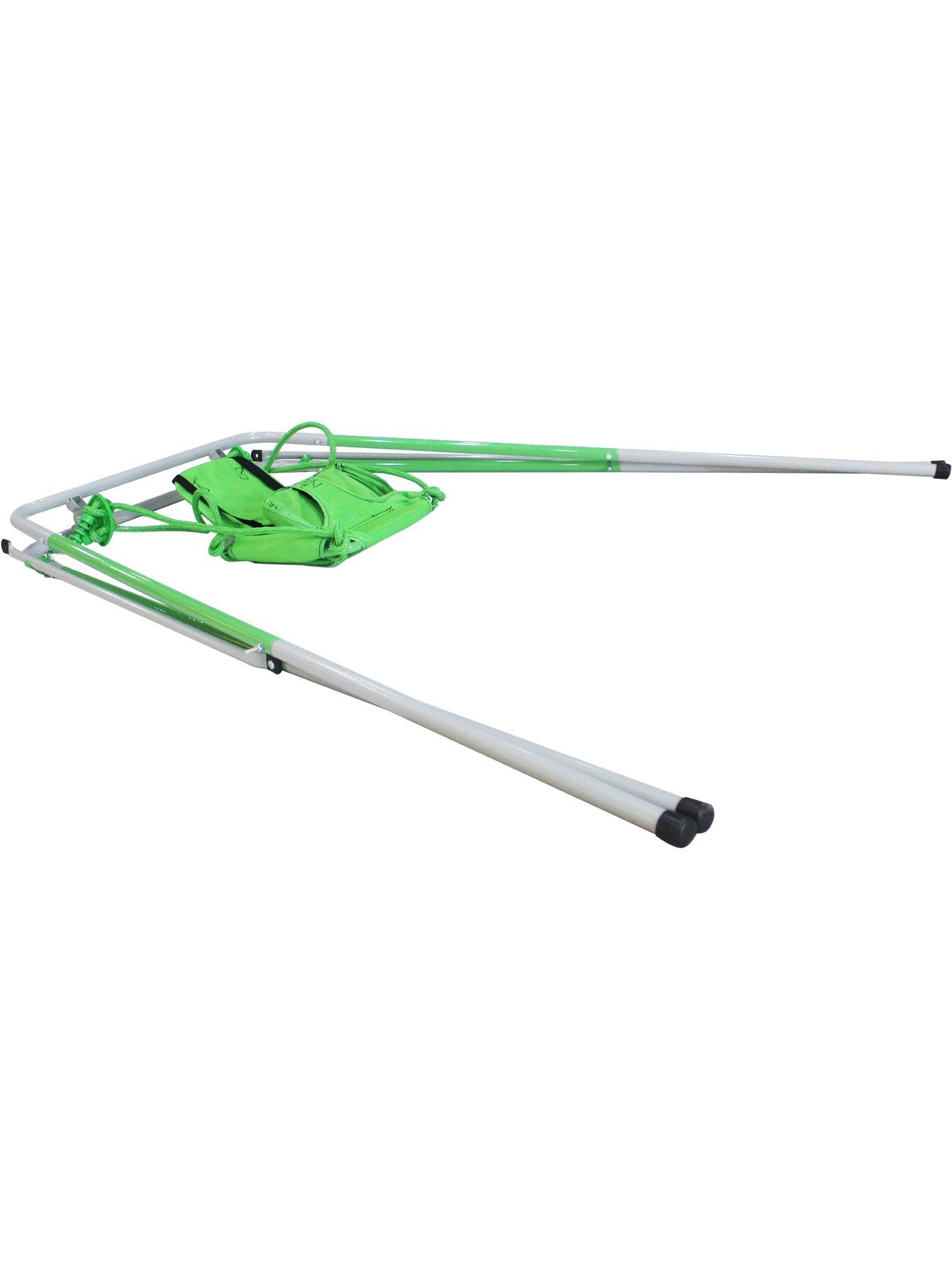  image of sportspower-folding-nursery-swing-with-fabric-seat