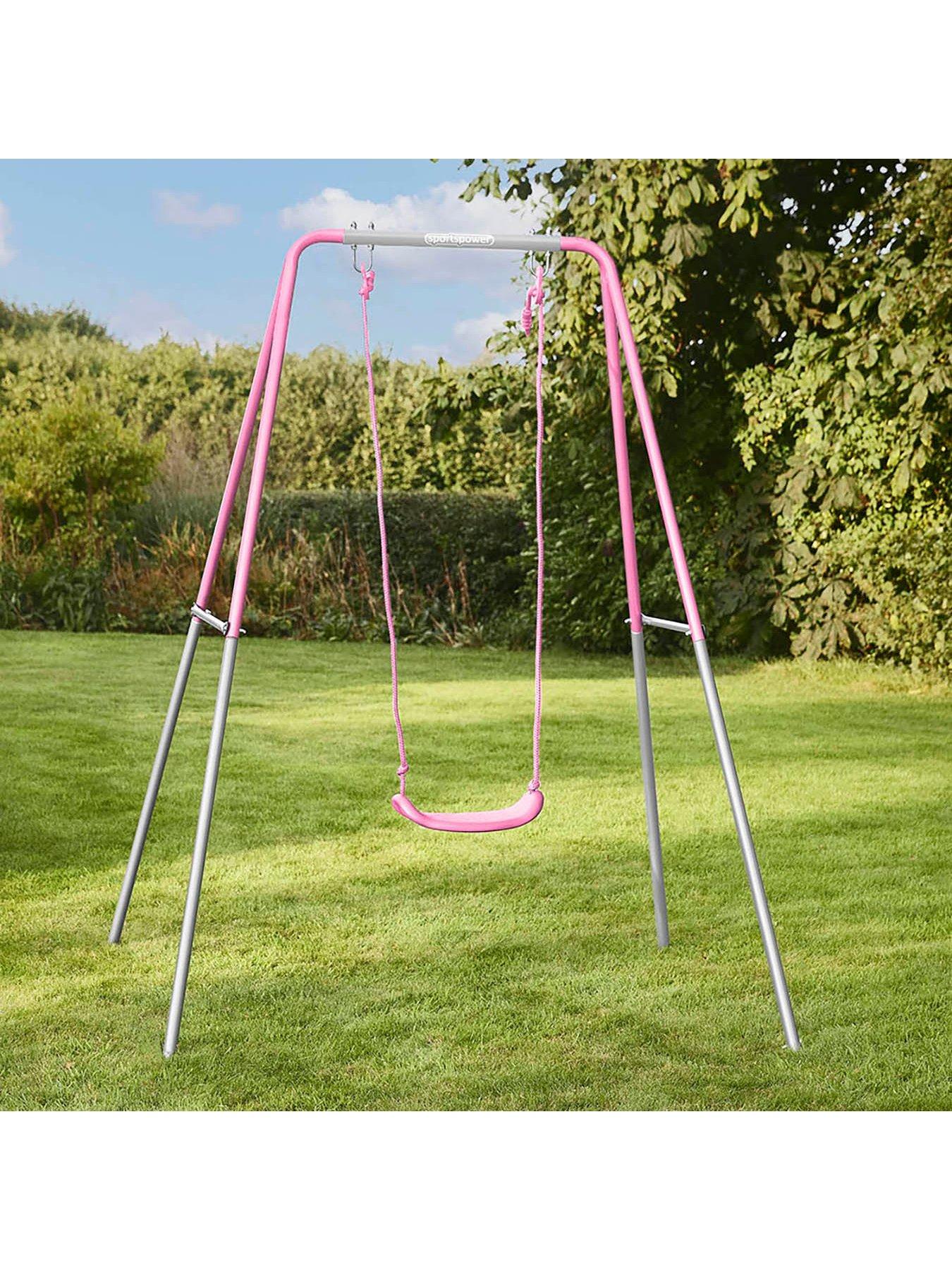 Image 7 of 7 of Sportspower Single Swing - Pink