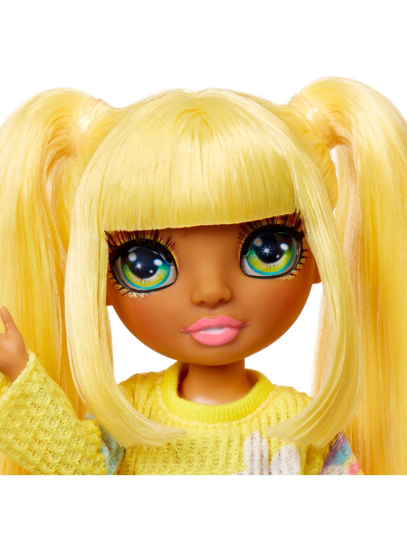 Image 3 of 8 of Rainbow High Junior High PJ Party Fashion Doll - Sunny&nbsp;Yellow