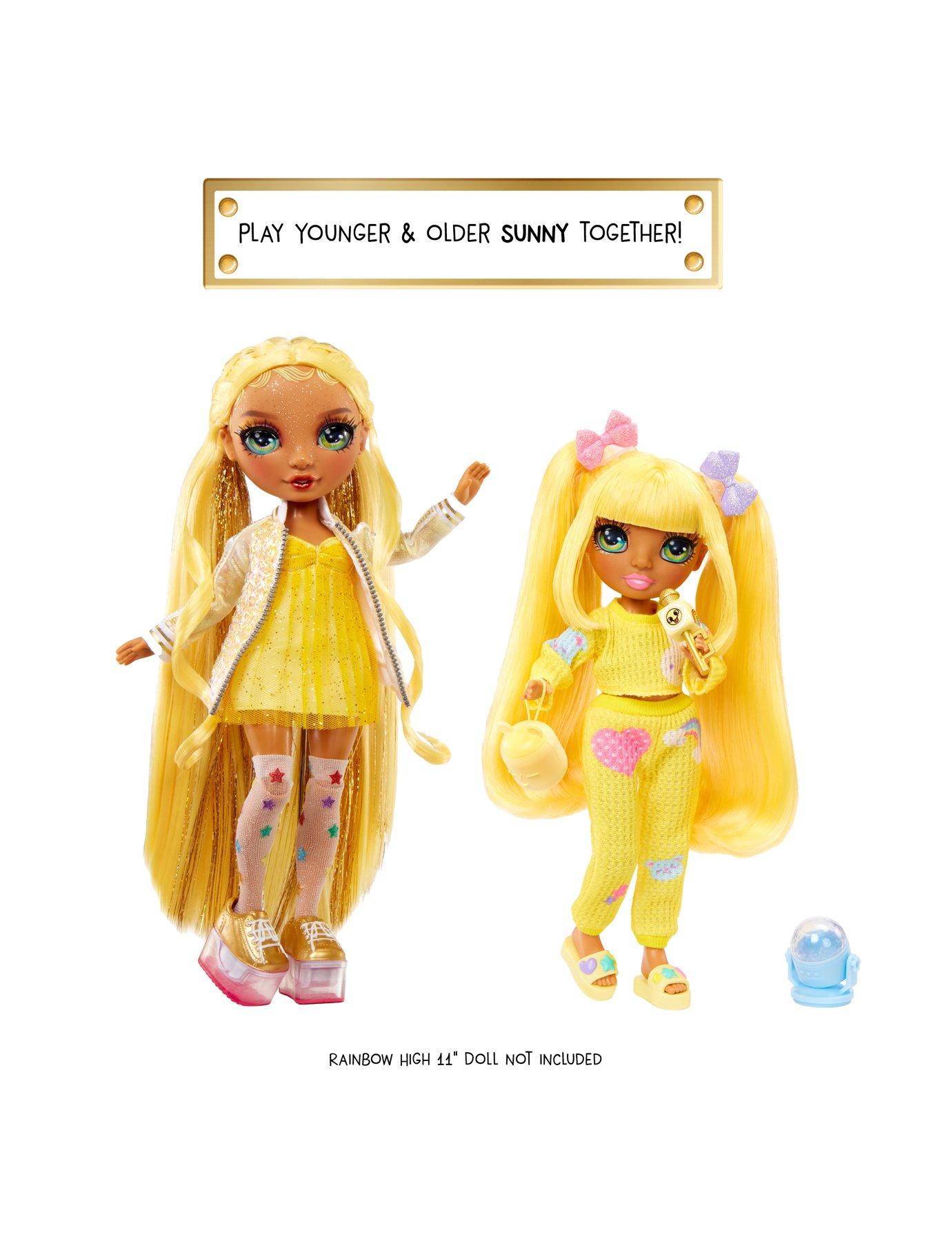 Image 4 of 8 of Rainbow High Junior High PJ Party Fashion Doll - Sunny&nbsp;Yellow