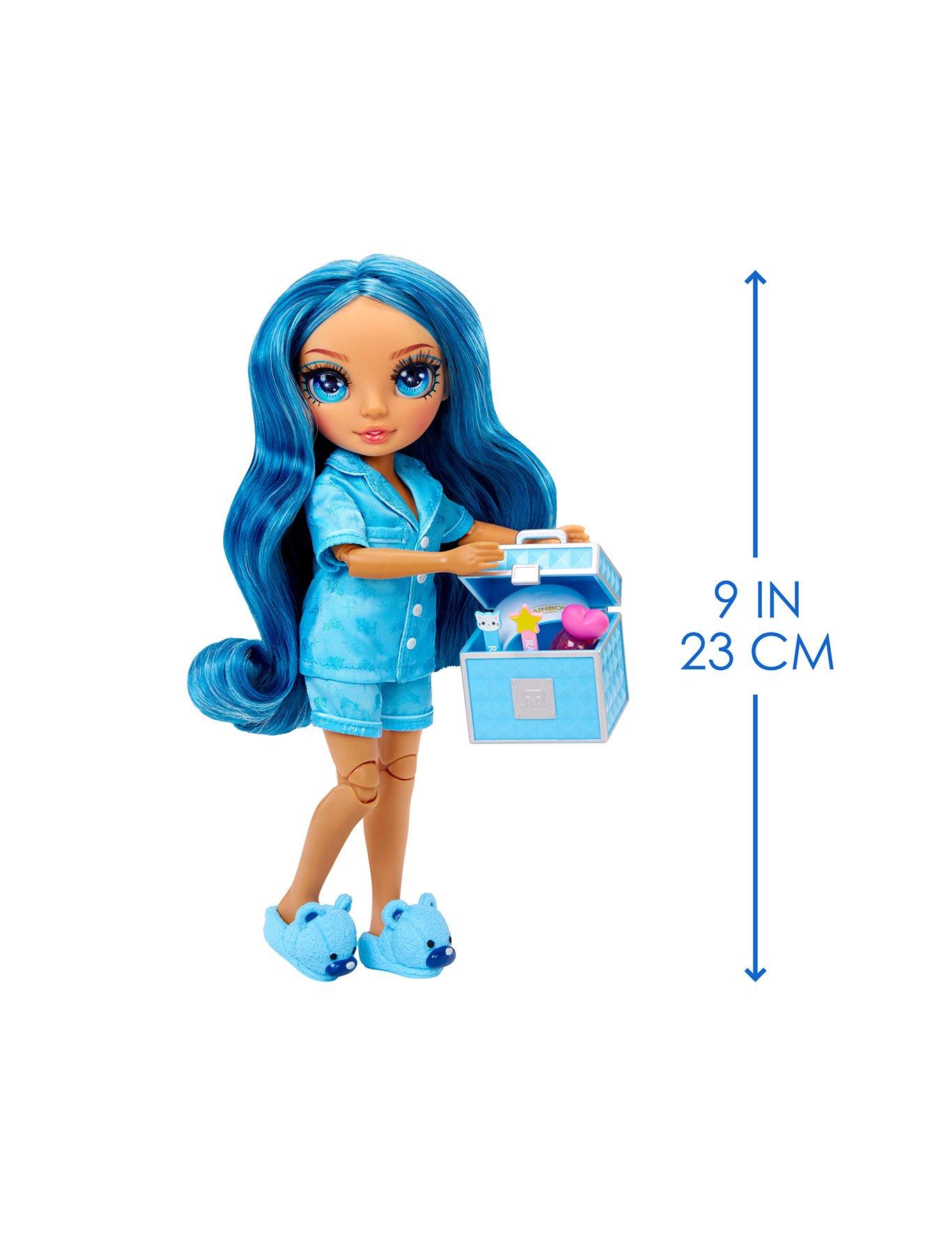  image of rainbow-high-junior-high-pj-party-fashion-doll-skyler-blue