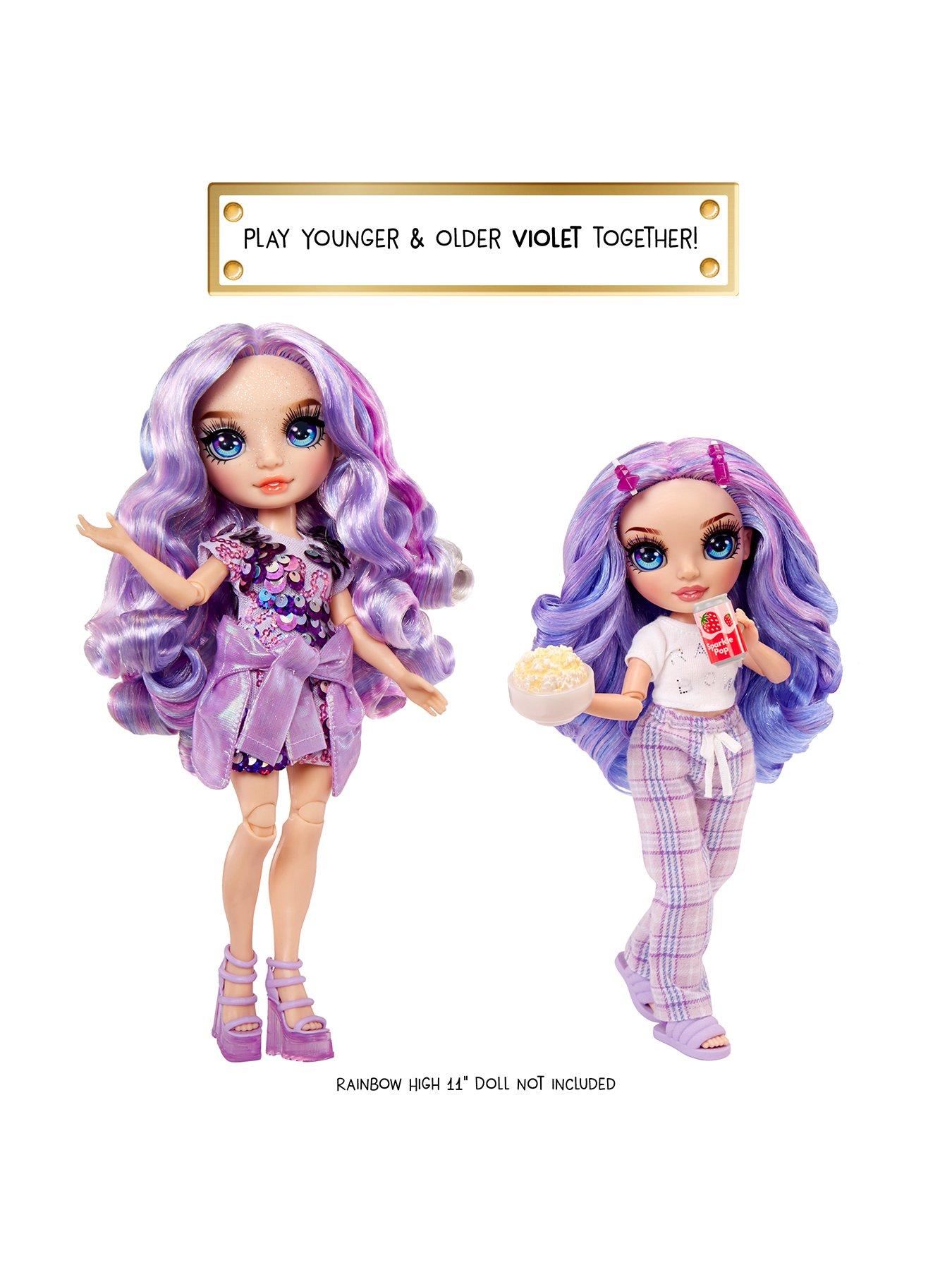  image of rainbow-high-junior-high-pj-party-fashion-doll-violet-purple