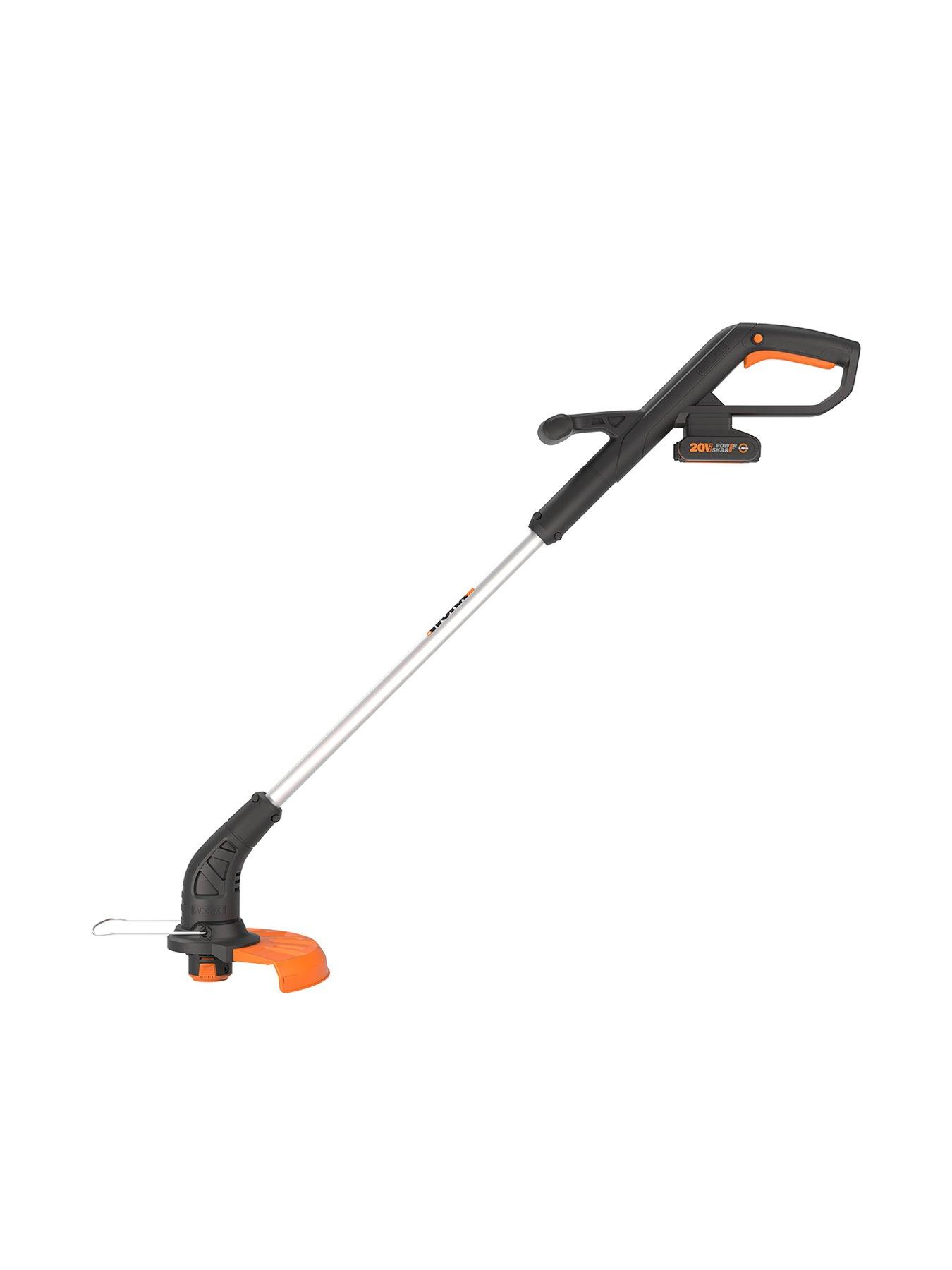  image of worx-20v-25cm-cordless-grass-trimmer-with-x1-20ah-battery-amp-charger