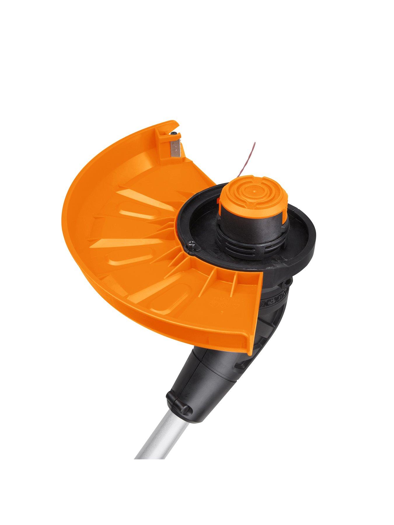  image of worx-20v-25cm-cordless-grass-trimmer-with-x1-20ah-battery-amp-charger