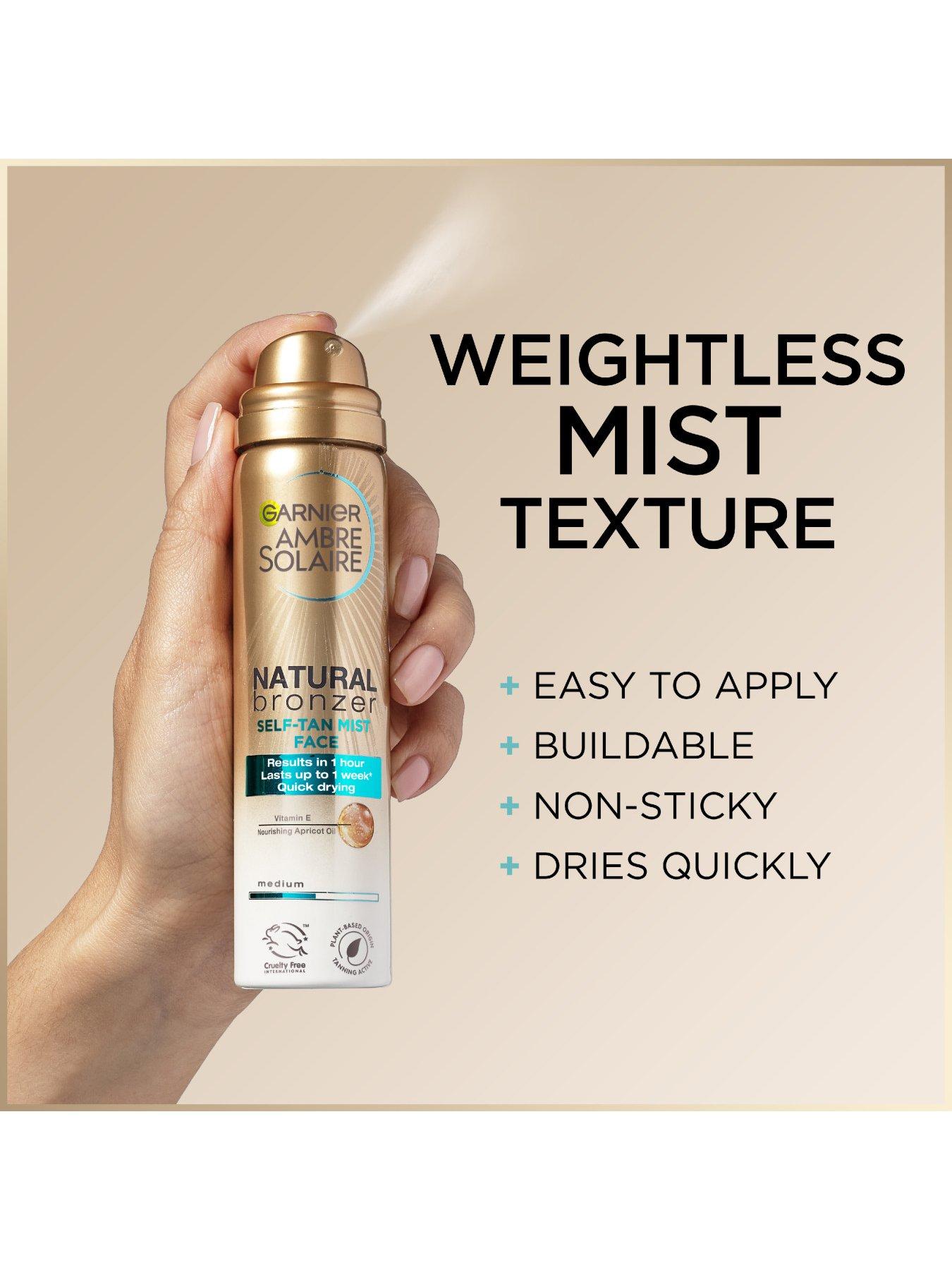 Garnier Ambre Solaire Natural Bronzer Face Tan Mist