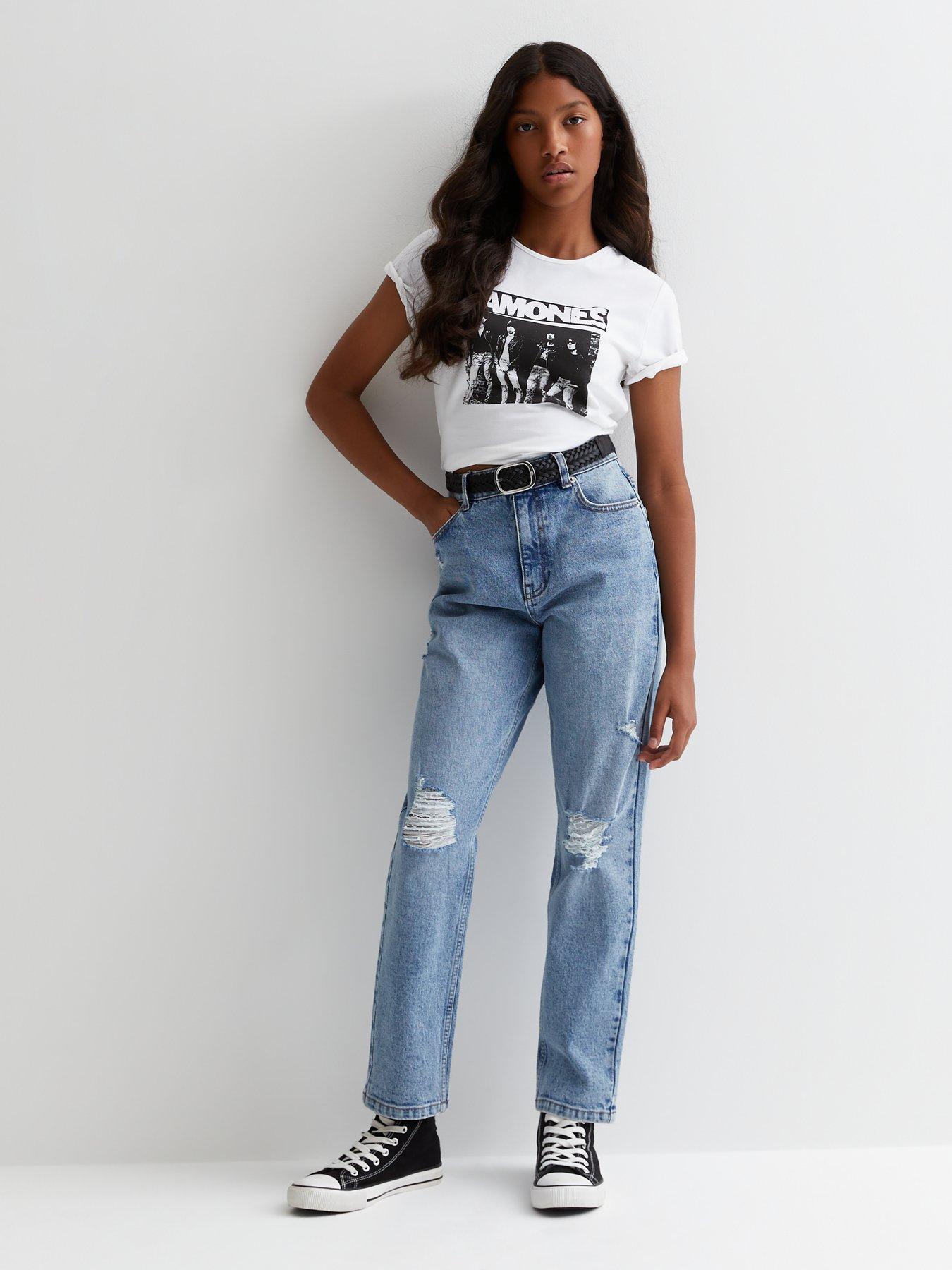 New look hot sale ripped jeans sale