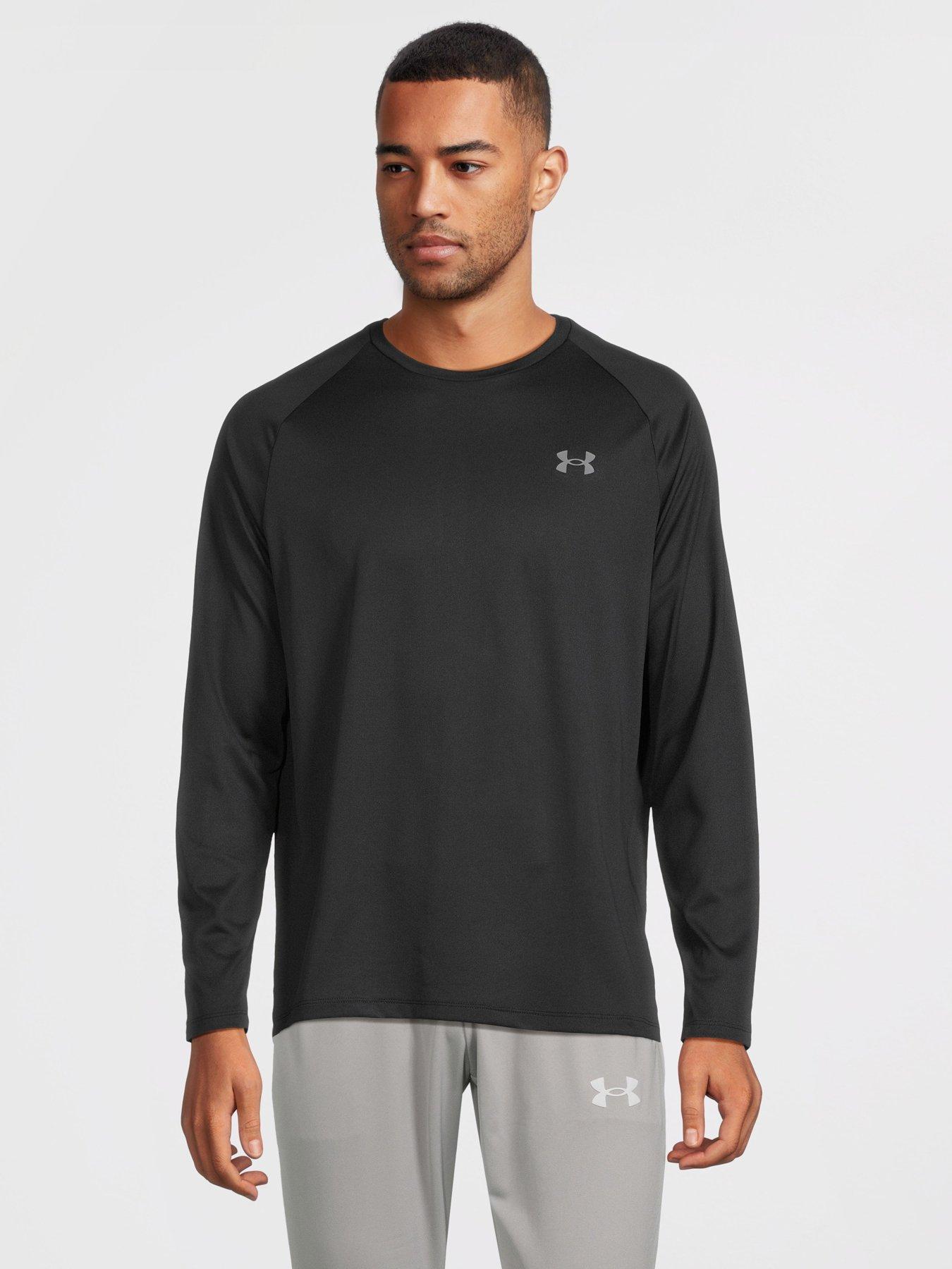 undefined Mens Training Tech 2.0 Long Sleeve T-shirt - Black