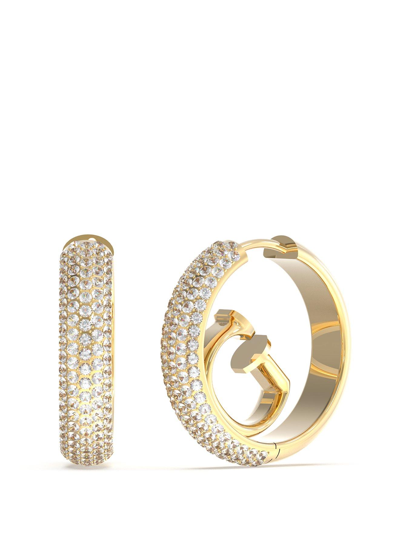 Image 1 of 1 of Guess Crazy Ladies Earrings
