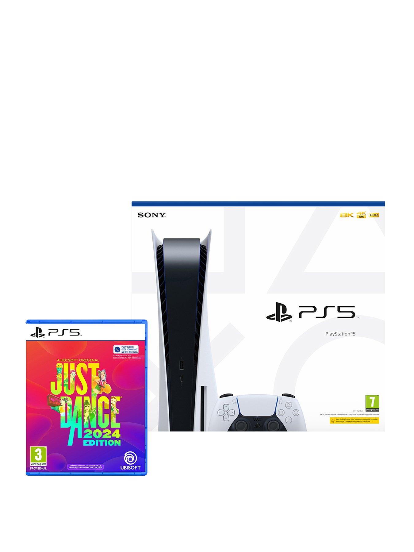 PlayStation 5 Disc Console & Just Dance 2024