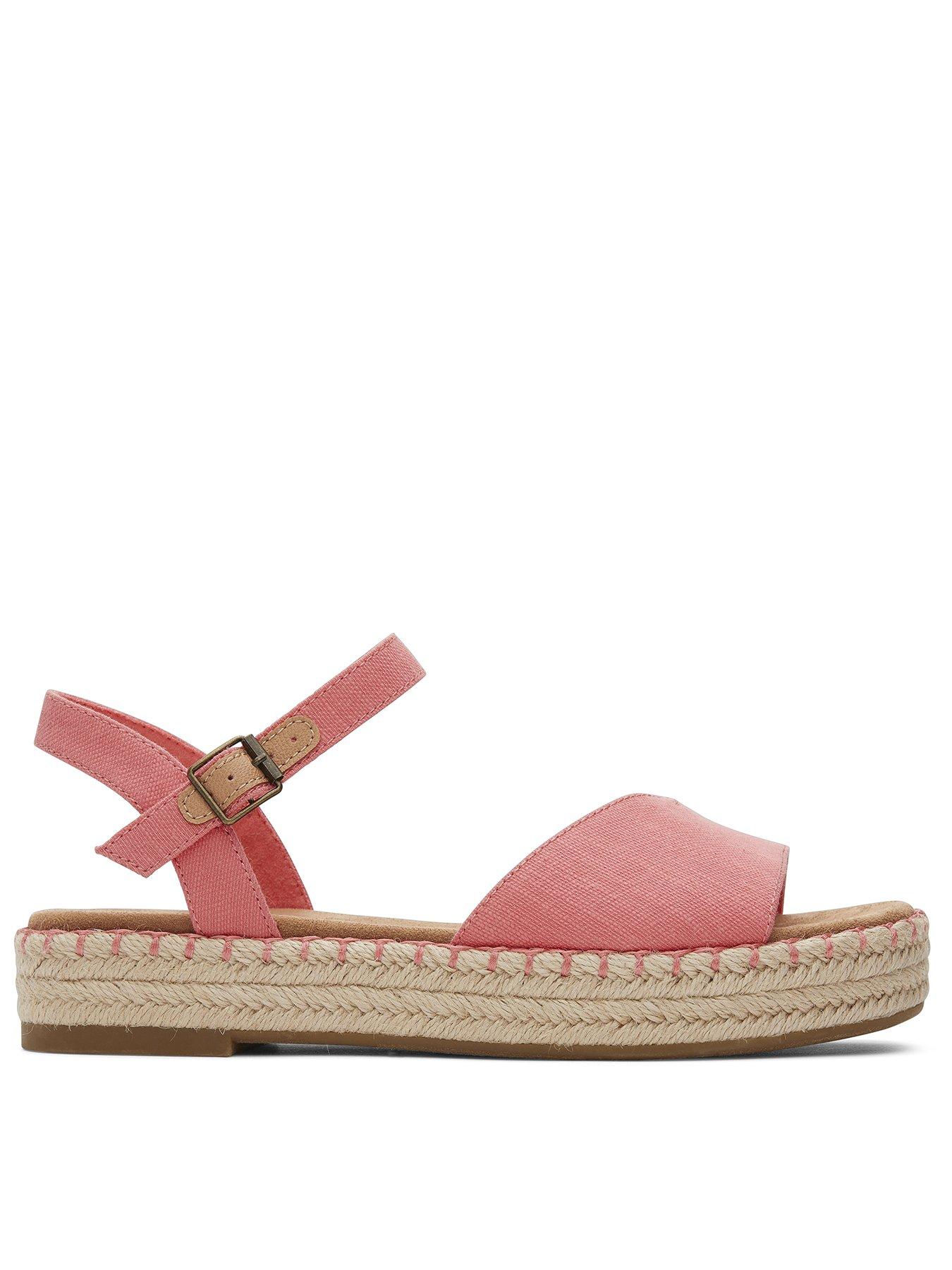 TOMS Abby Pink Sandal