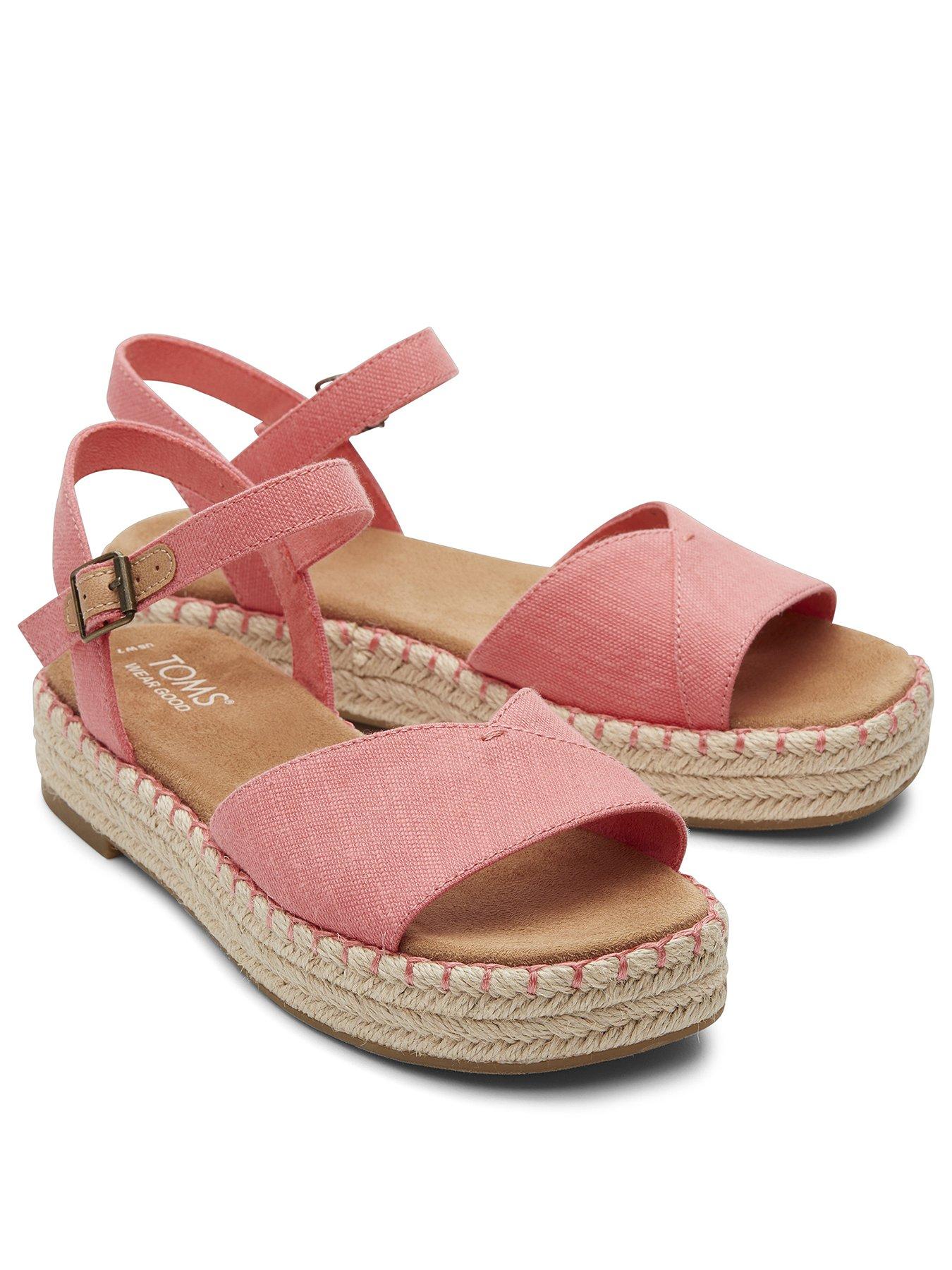 Image 2 of 6 of TOMS Abby Pink Sandal