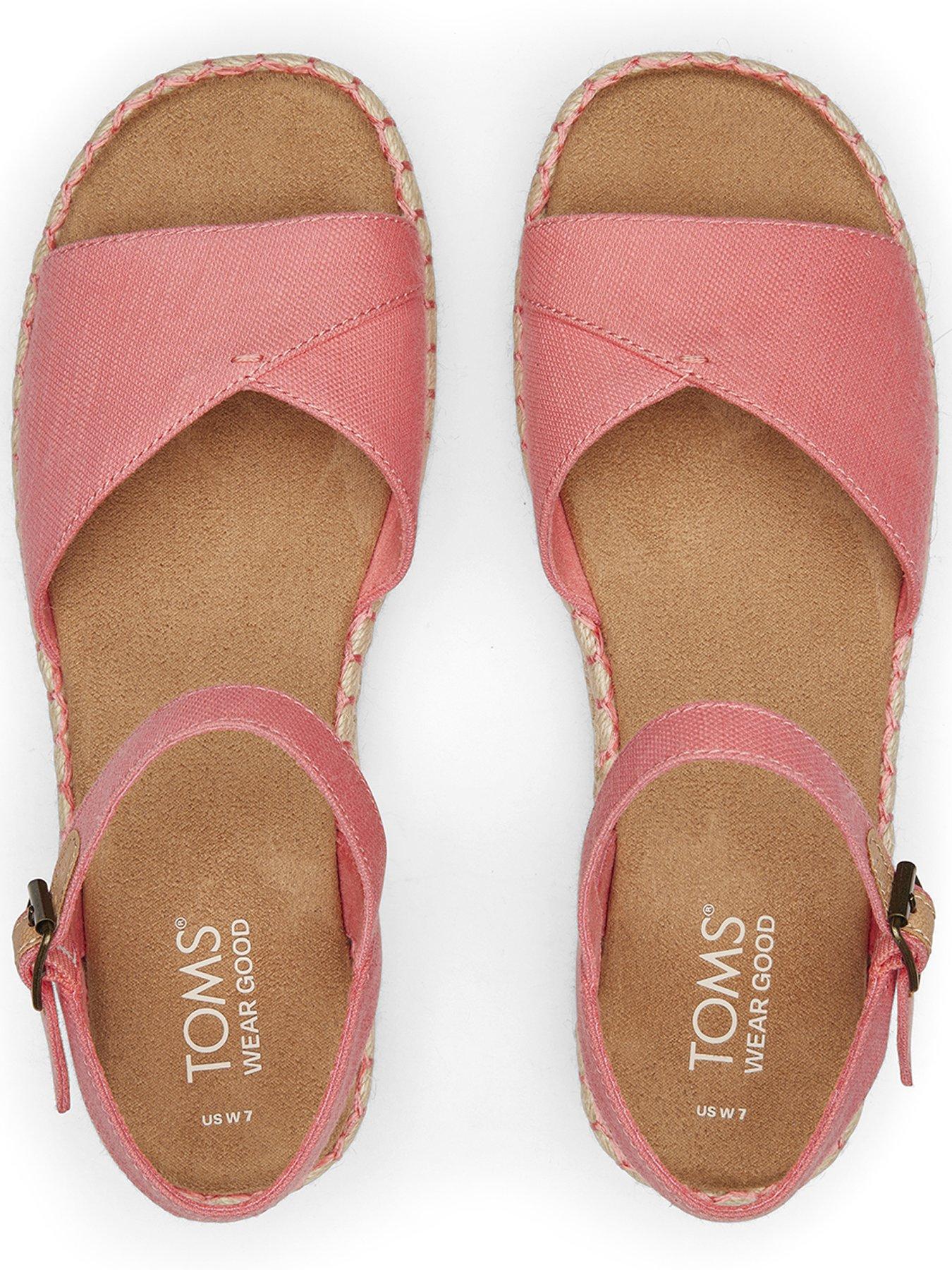 Image 4 of 6 of TOMS Abby Pink Sandal