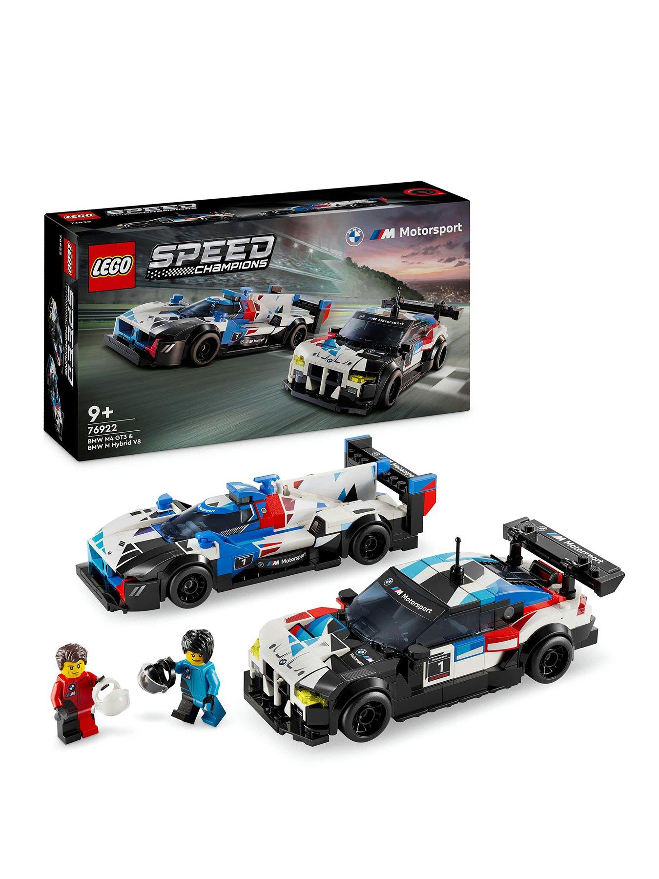 LEGO Speed Champions BMW M4 GT3  &  BMW M Hybrid V8 Race Cars 76922